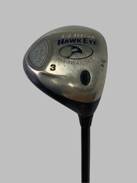 Callaway Big Bertha Hawkeye #3 Wood / Good Condition / Firm Flex shaft