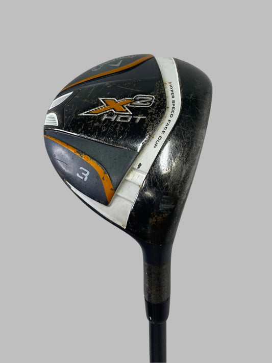 Callaway X2Hot #3 Wood / Average Condition / Regular Flex shaft