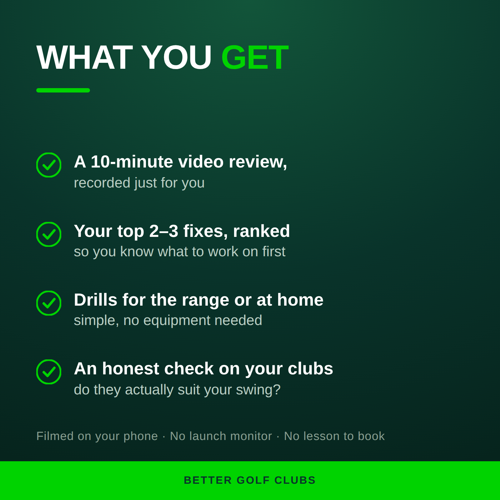 Remote Swing Analysis – PGA Pro Video Review