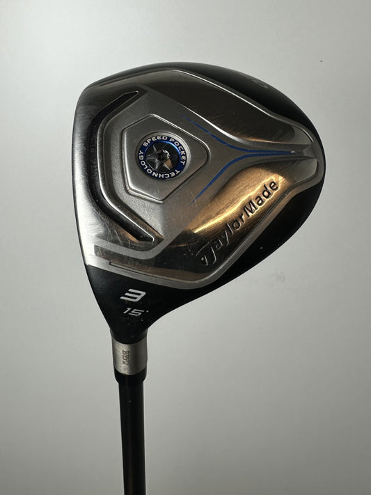 LH Taylormade Jetspeed #3 Wood / Good Condition / Regular Flex