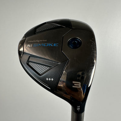 RH Callaway Ai Smoke Triple Diamond Fairway Wood #3