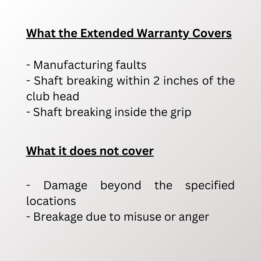Extended Warranty