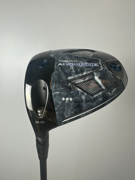 RH Callaway Ai Smoke Triple Diamond Driver 9* / Great Condition / Stiff Flex