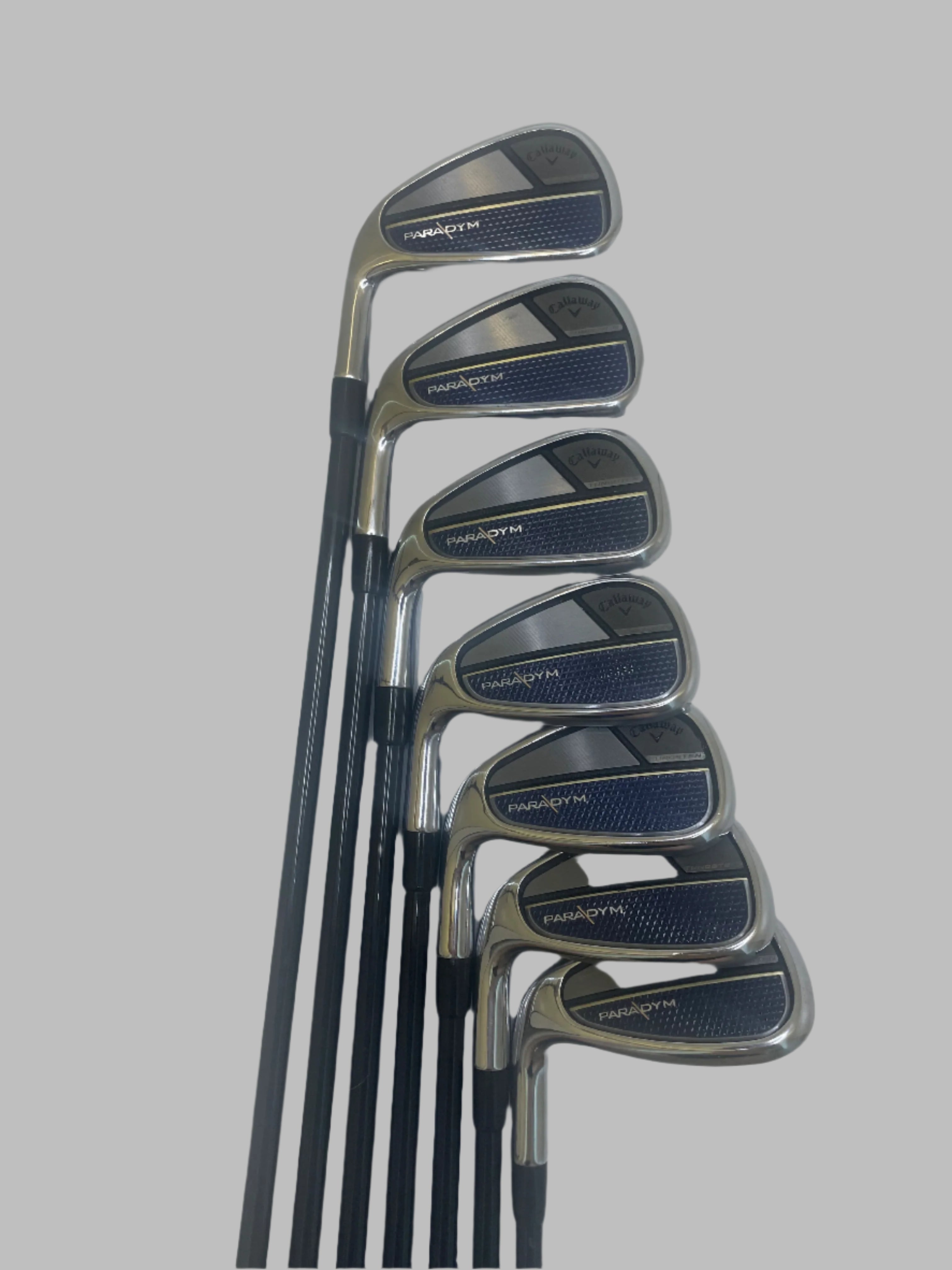 LH Callaway Paradym Irons (5-PW) / Great Condition / Stiff Flex