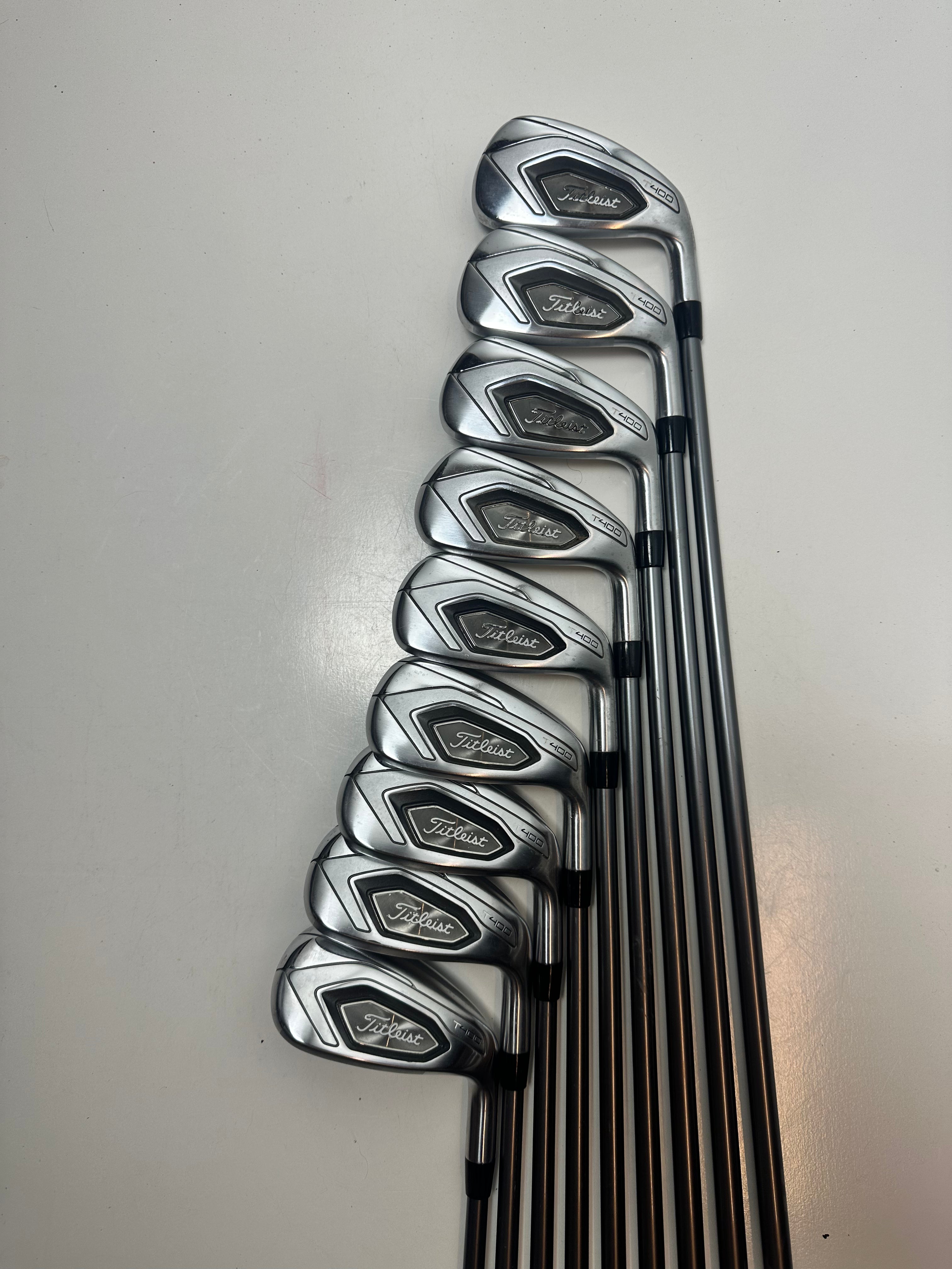 RH Titleist T400 Irons (5-SW) / Great Condition / Extra Stiff