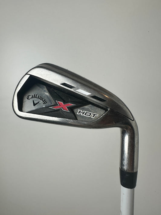 RH Callaway X HOT Irons (4-PW) / Good Condition / Stiff Flex
