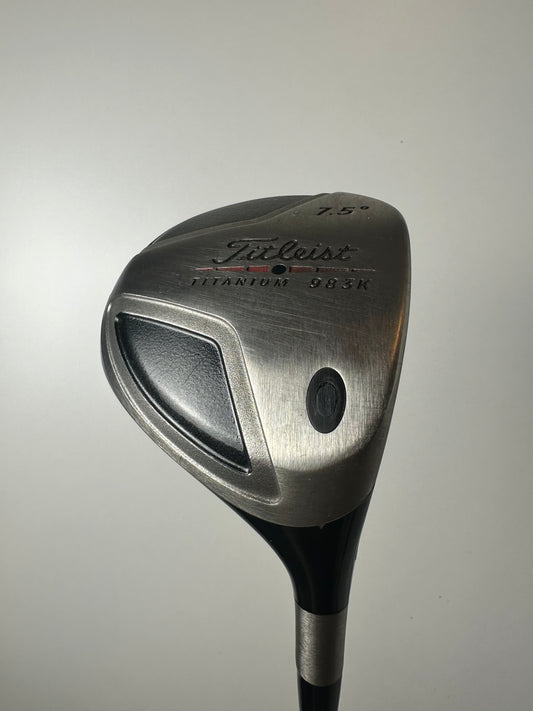 RH Titleist 983K Driver 7.5* / Good Condition / Stiff Flex