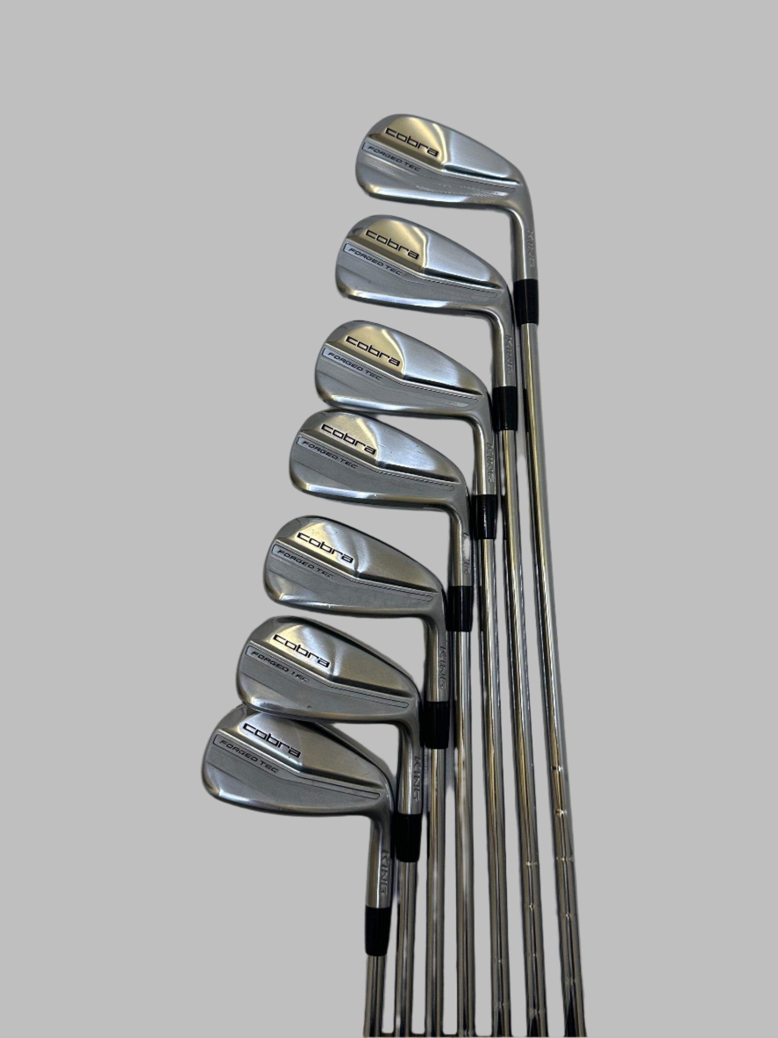 Cobra Forged TEC Irons (4-PW) / Mint Condition / Regular Flex