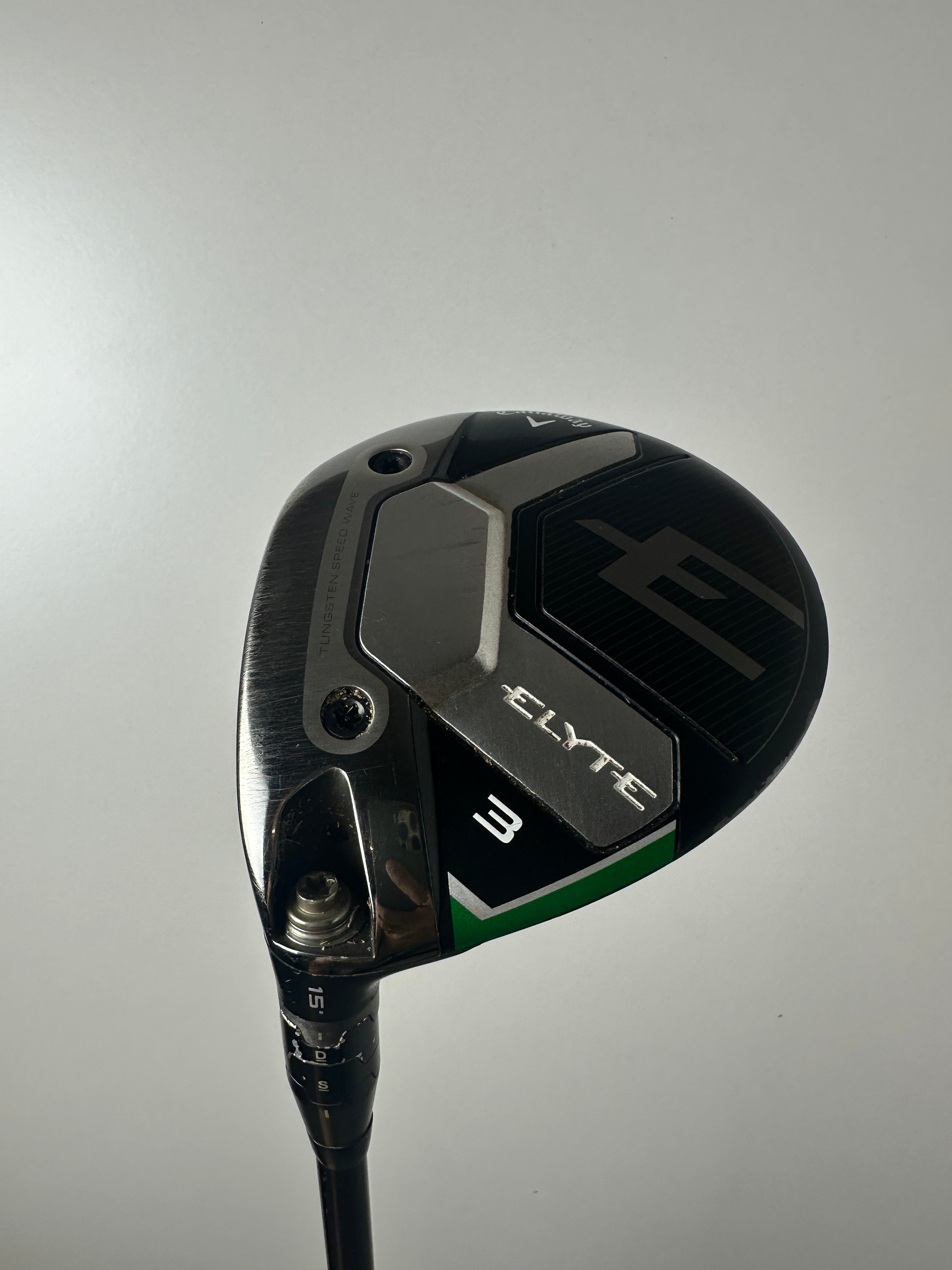 LH Callaway Elyte Fairway Wood #3 / Good Condition / Regular Flex