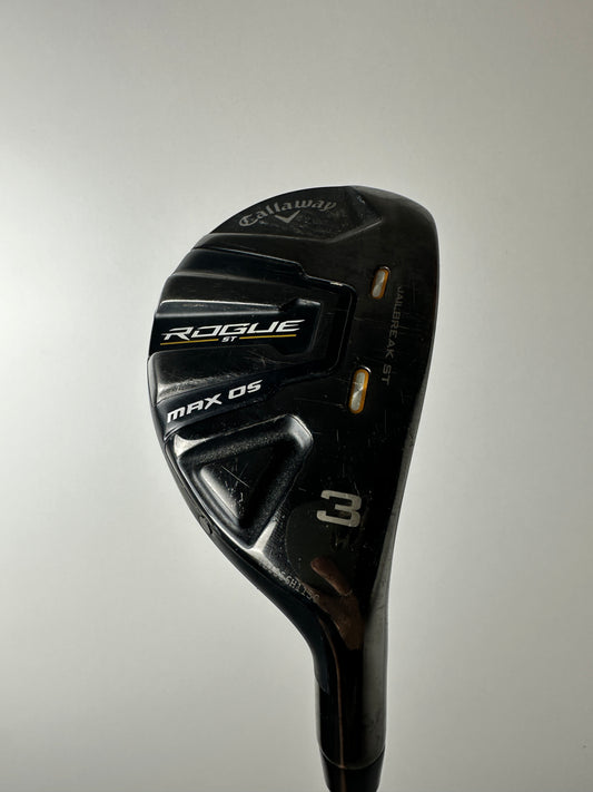 RH Callaway Rogue ST Max OS Hybrid #3 / Good Condition / Stiff Flex