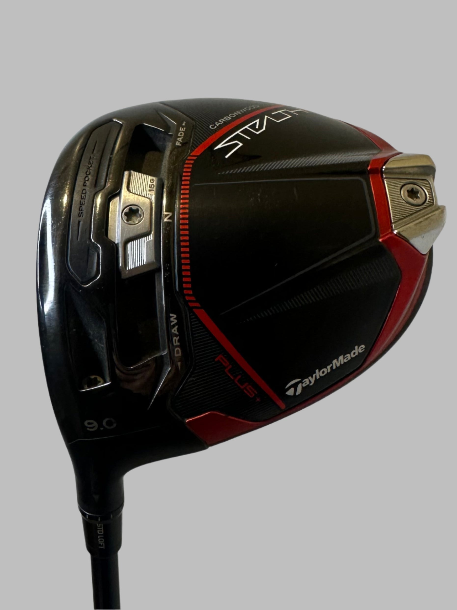 LH Taylormade STEALTH 2+ Driver 9* / Good Condition / Stiff Flex