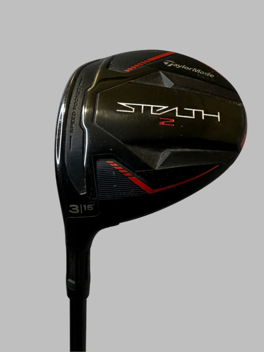 LH Taylormade Stealth2 #3 Wood / Good Condition / Stiff Flex shaft