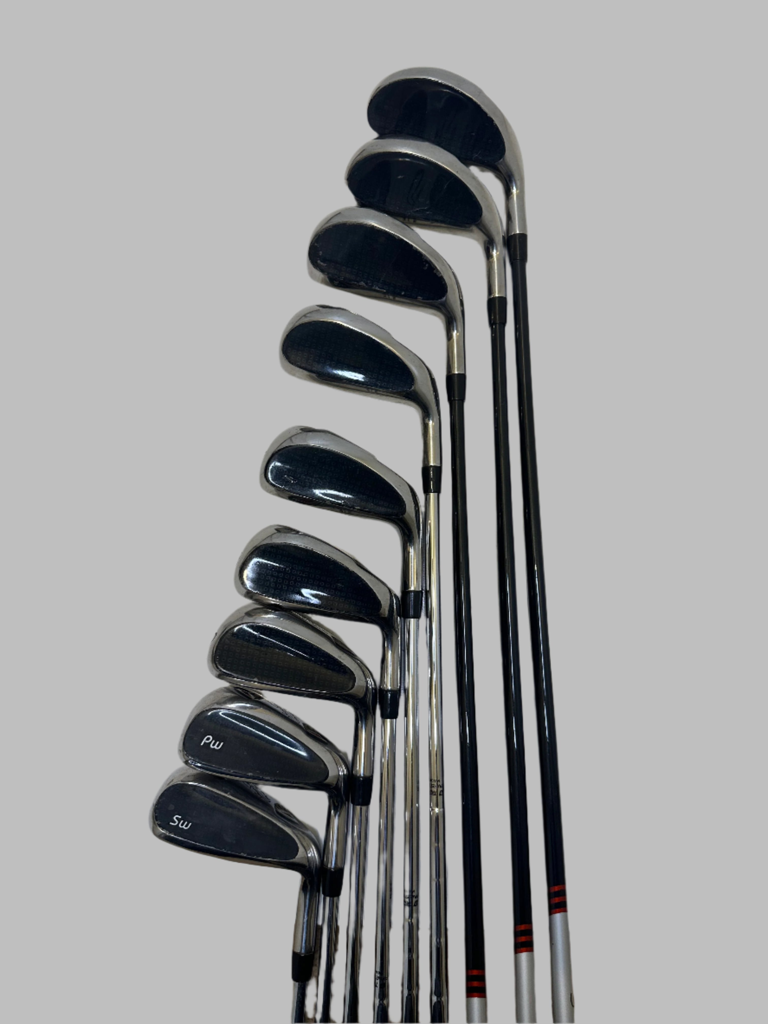 Jack Nicklaus Pro System Hybrid Irons (3-SW) / Good Condition / Intermediate Flex