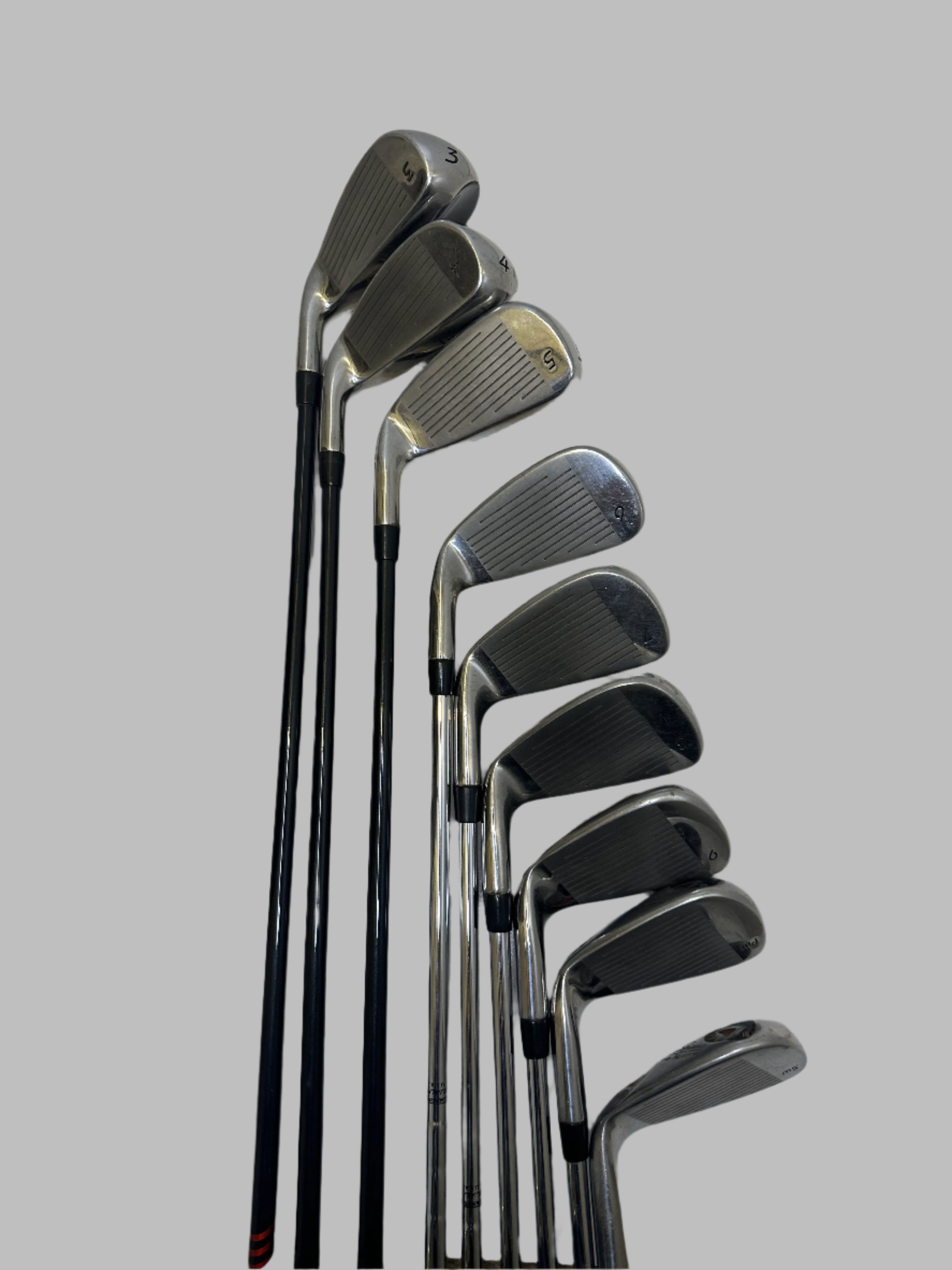 Jack Nicklaus Pro System Hybrid Irons (3-SW) / Good Condition / Intermediate Flex