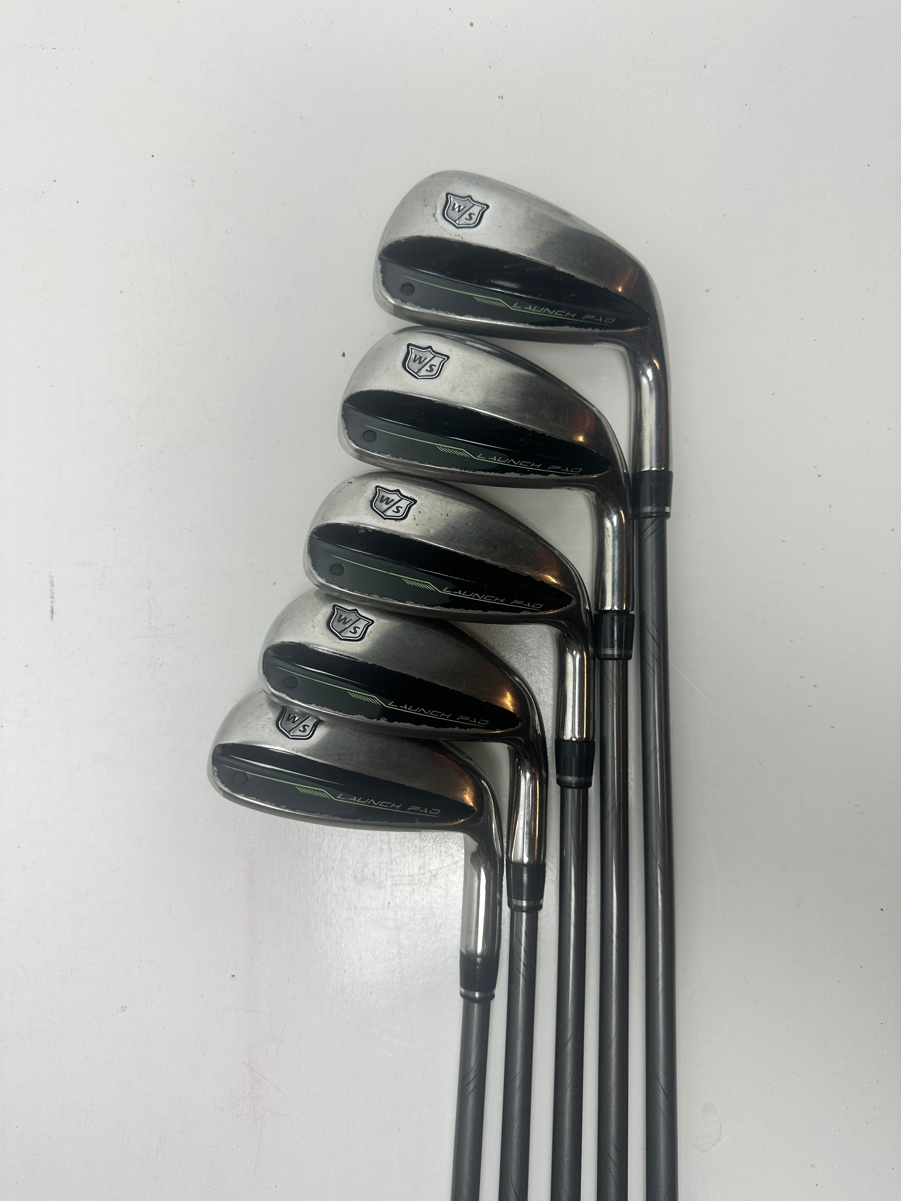 RH Wilson Launchpad Irons (7-GW) / Good Condition / Lite Flex