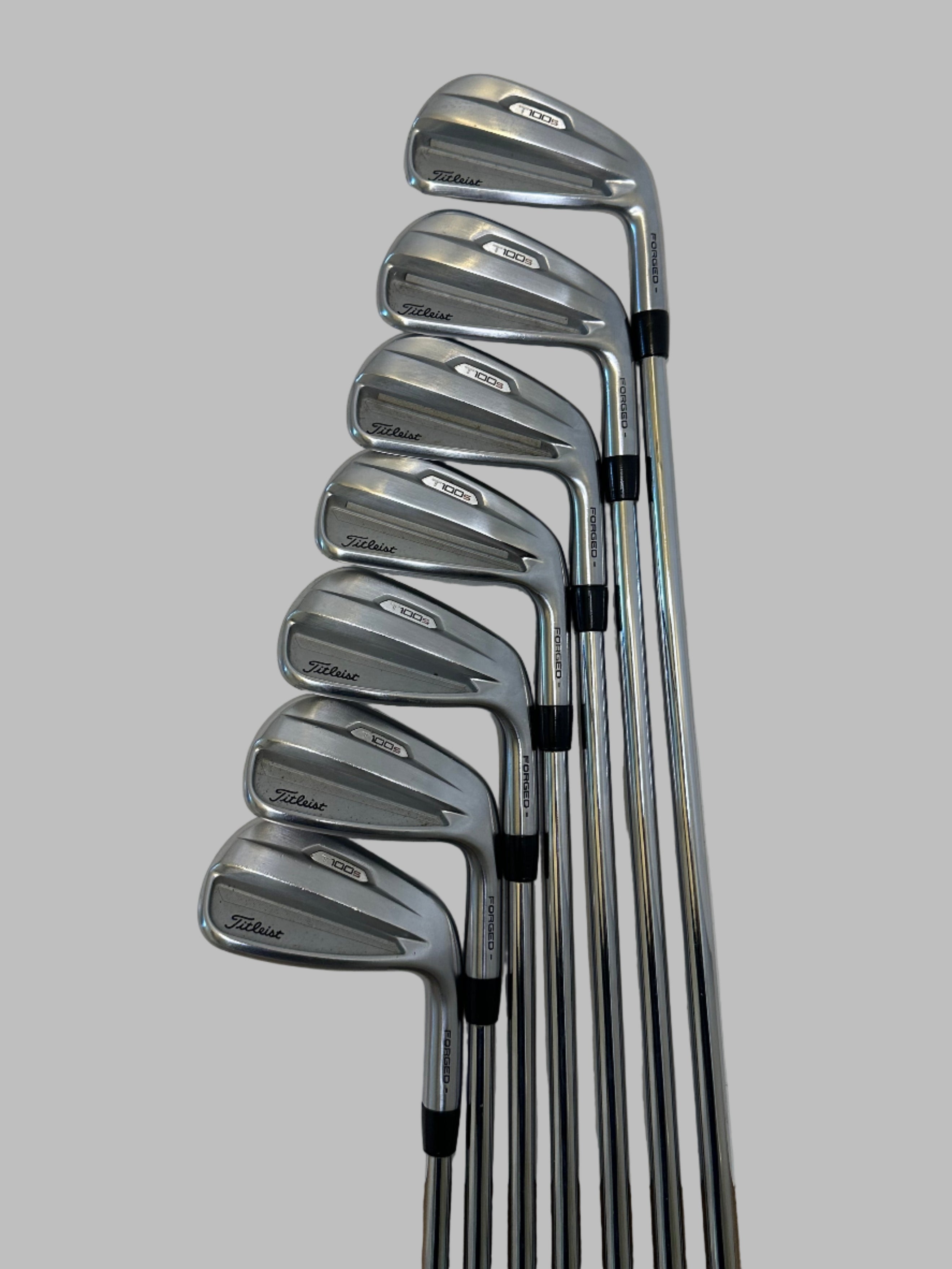 Titleist T100s Irons (4-PW) / Mint Condition / Stiff Flex