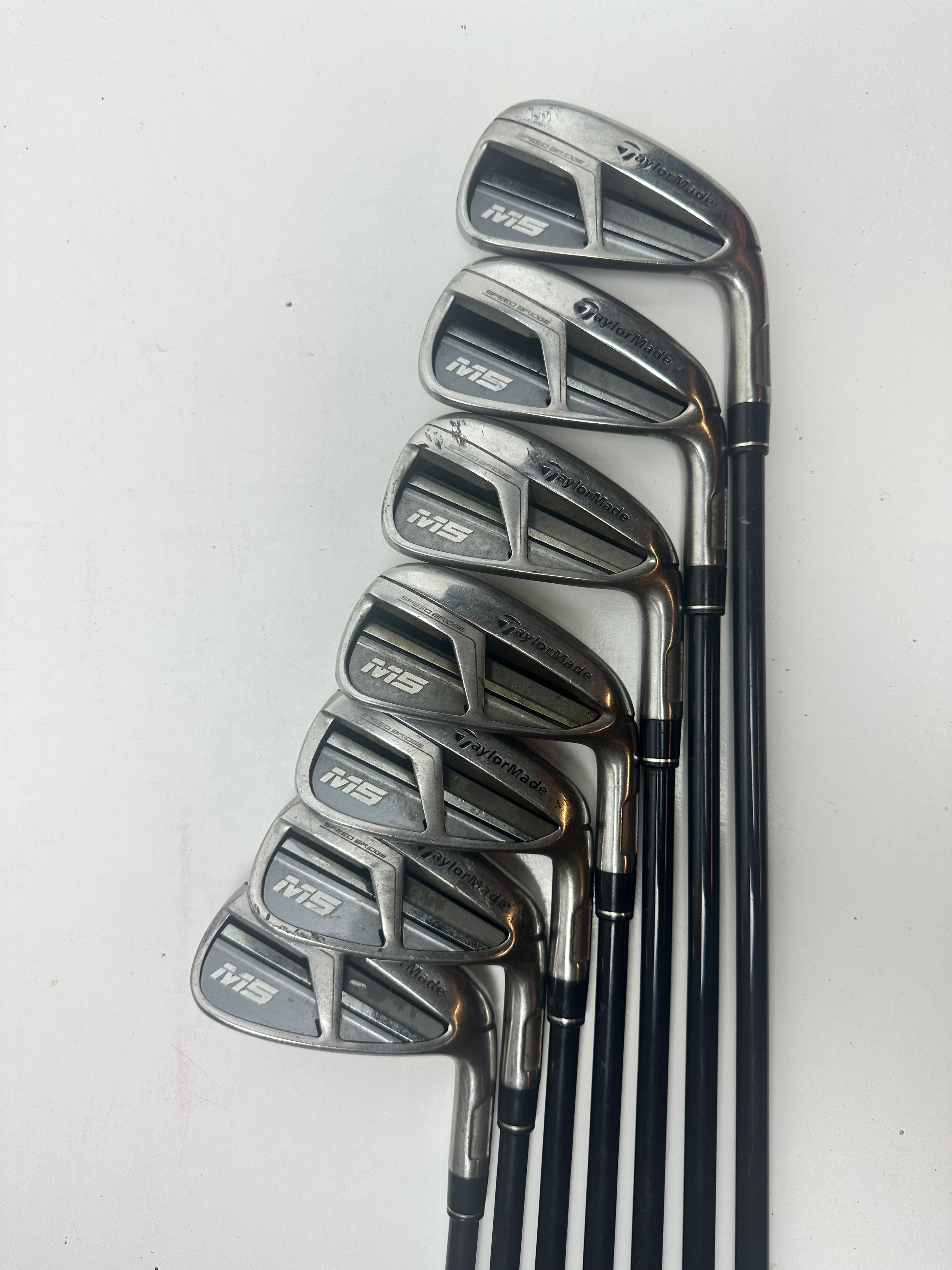RH Taylormade M5 Irons (4-PW) / Good Condition / Regular Flex