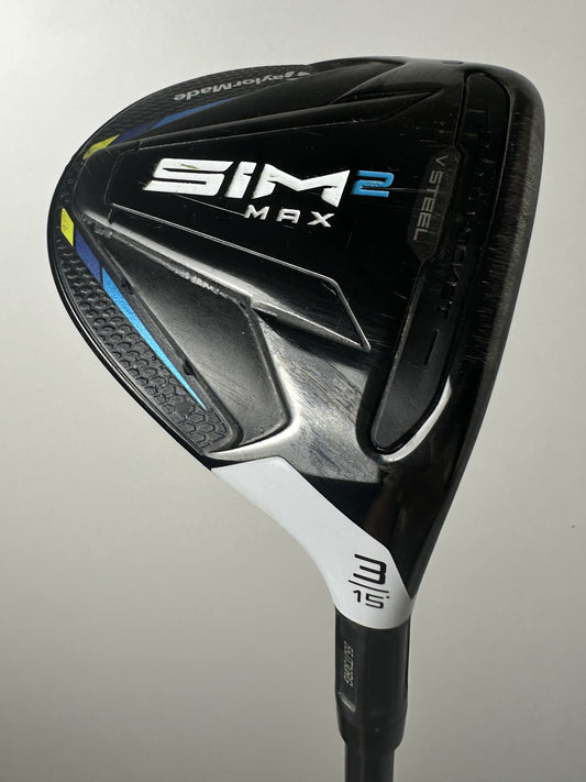 RH Taylormade SIM2Max Fairway Wood #3 / Great Condition / Stiff Flex