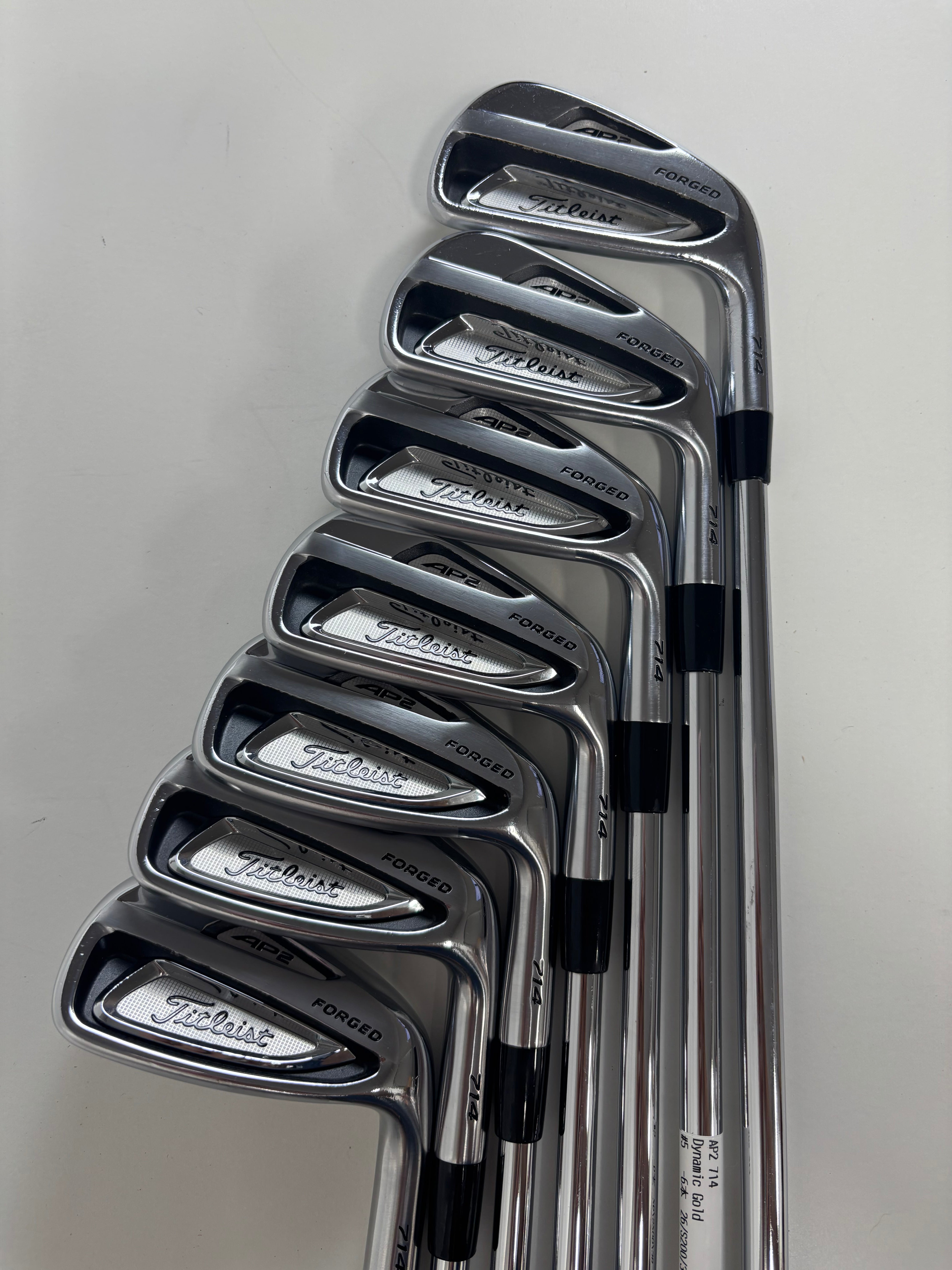 RH Titleist 714 AP2 Irons (4-PW)