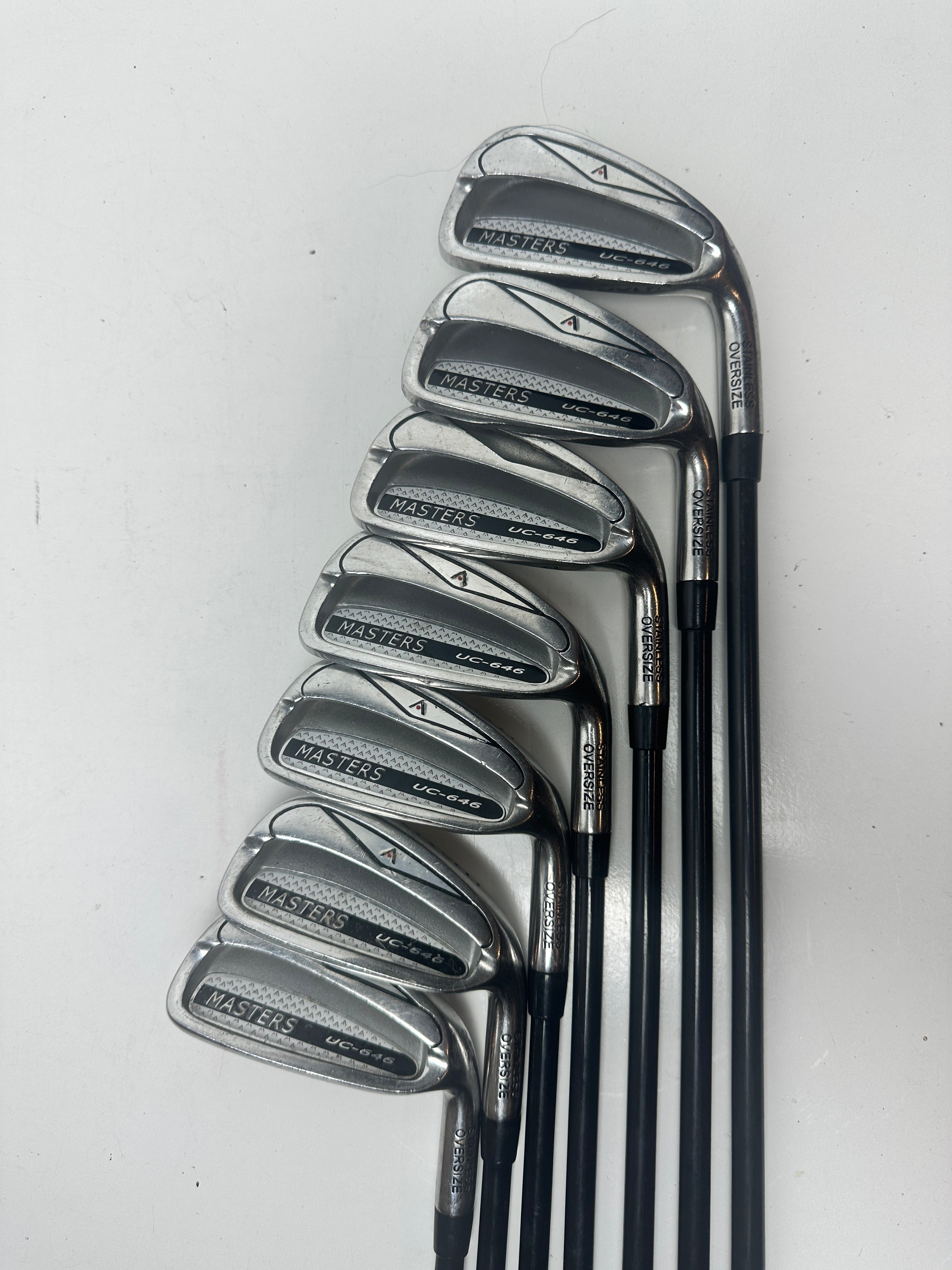 RH Maxfli Masters UC-646 Irons (4-PW) / OK Condition / Regular Flex