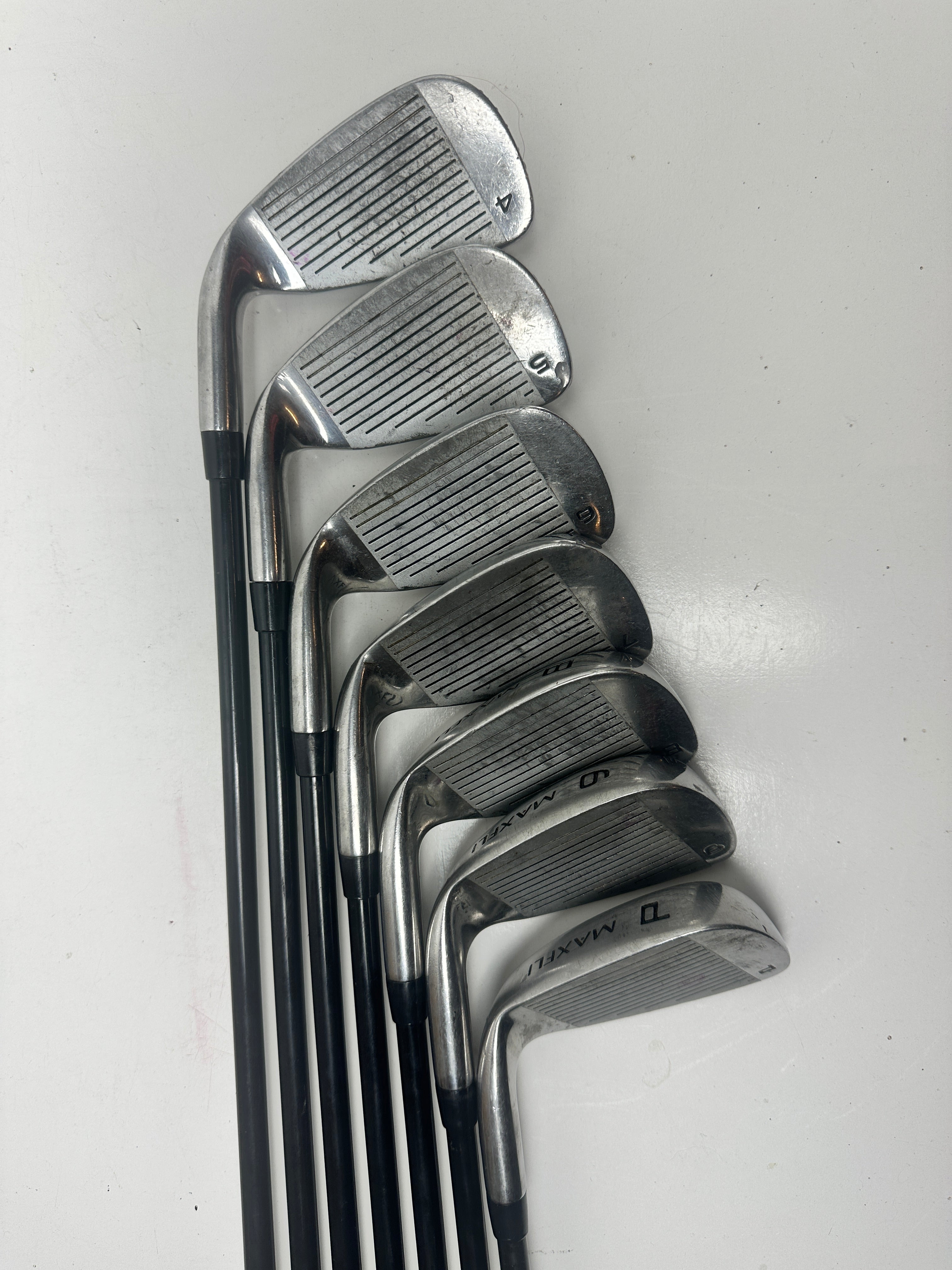 RH Maxfli Masters UC-646 Irons (4-PW) / OK Condition / Regular Flex
