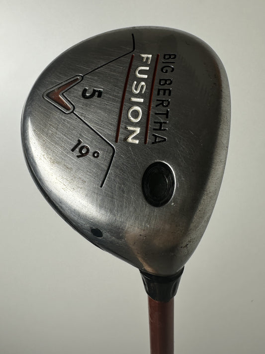 RH Callaway Big Bertha Fusion Fairway Wood #5 / OK Condition / Regular Flex