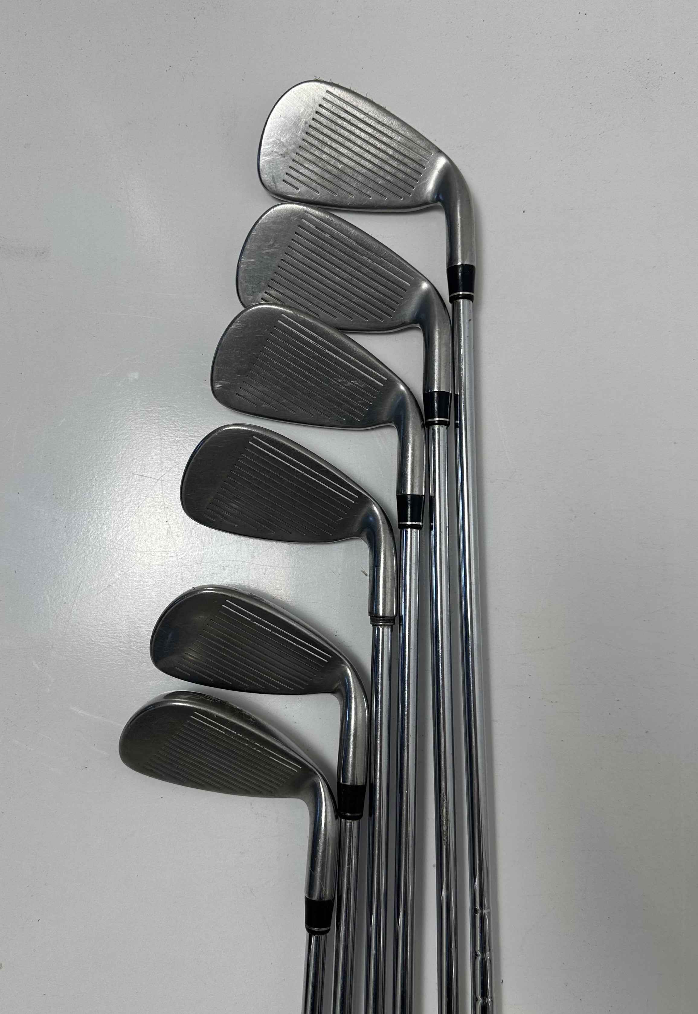 LH Taylormade RAC OS Irons (5-PW) / Good Condition / Regular Flex