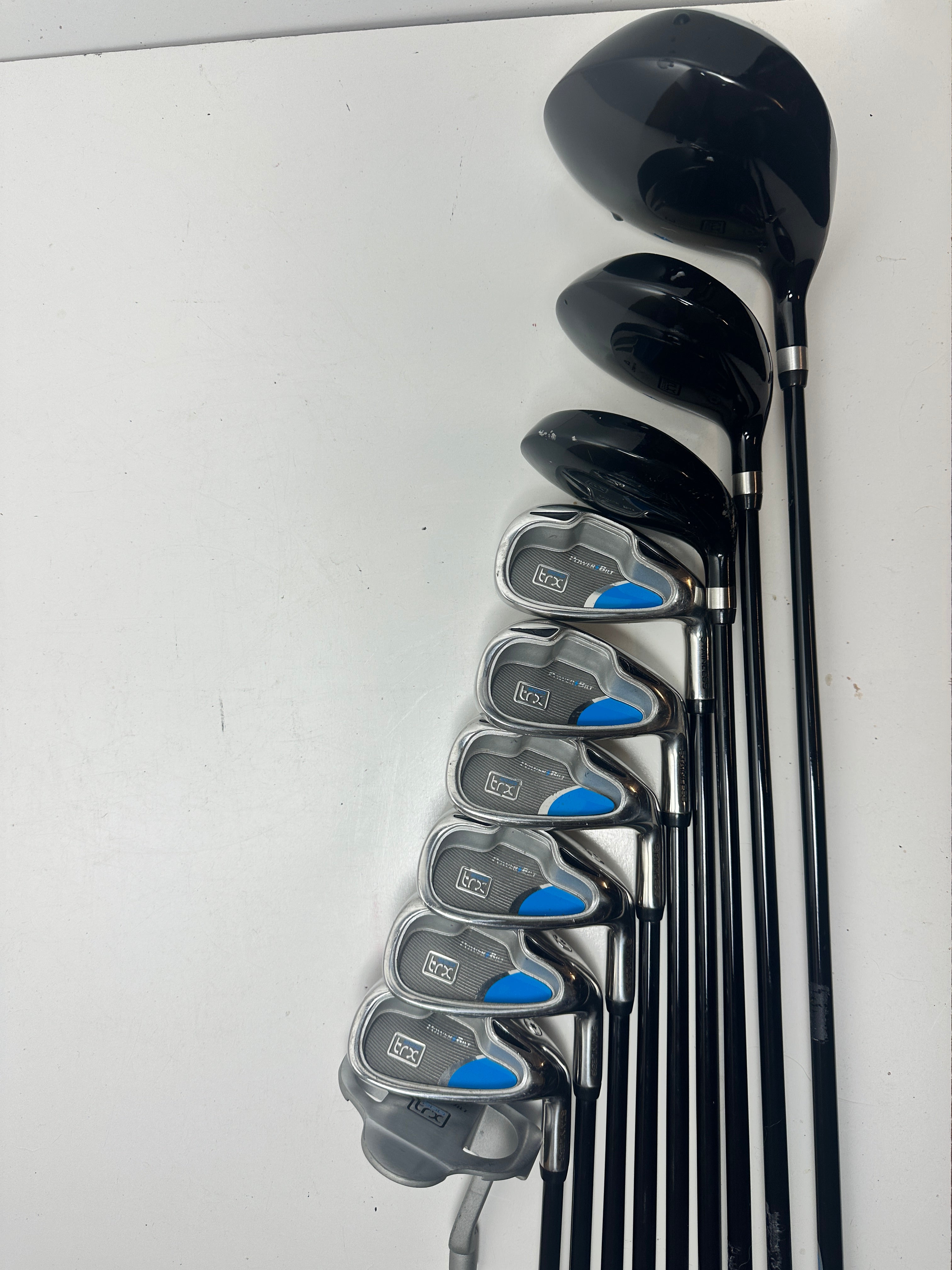 RH Powerbilt TRX200 Full Set / Good Condition / Ladies Flex