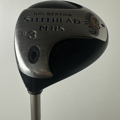 LH Callaway Steelhead Plus Fairway Wood #3