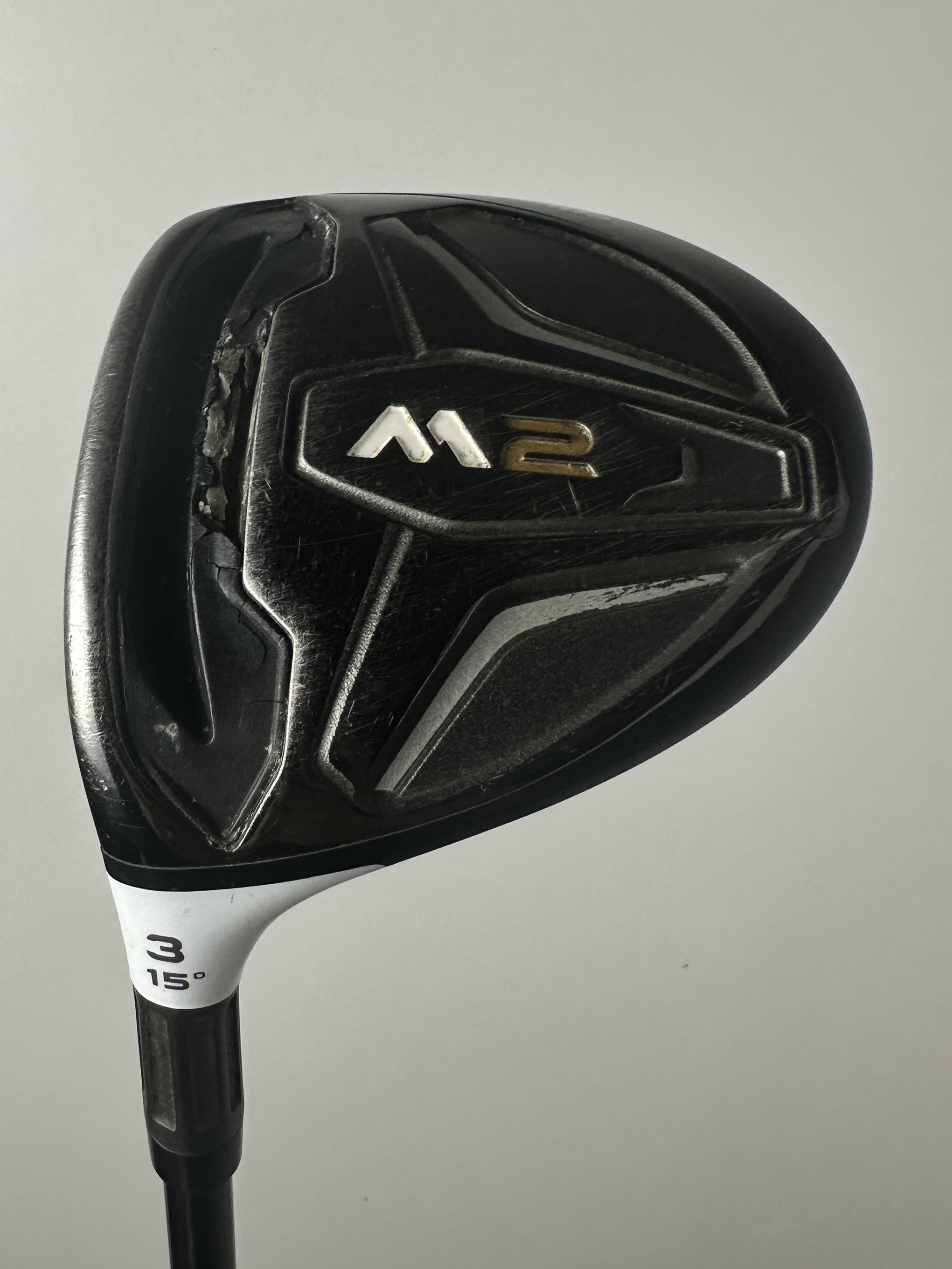 LH Taylormade M2 Fairway Wood #3 / Average Condition / Regular Flex