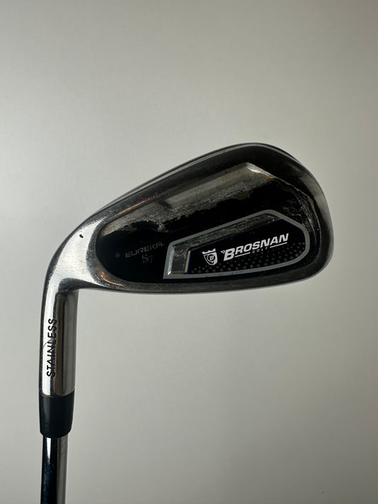 LH Brosnan Eureka S7 Irons (4-SW) / Good Condition / Regular Flex