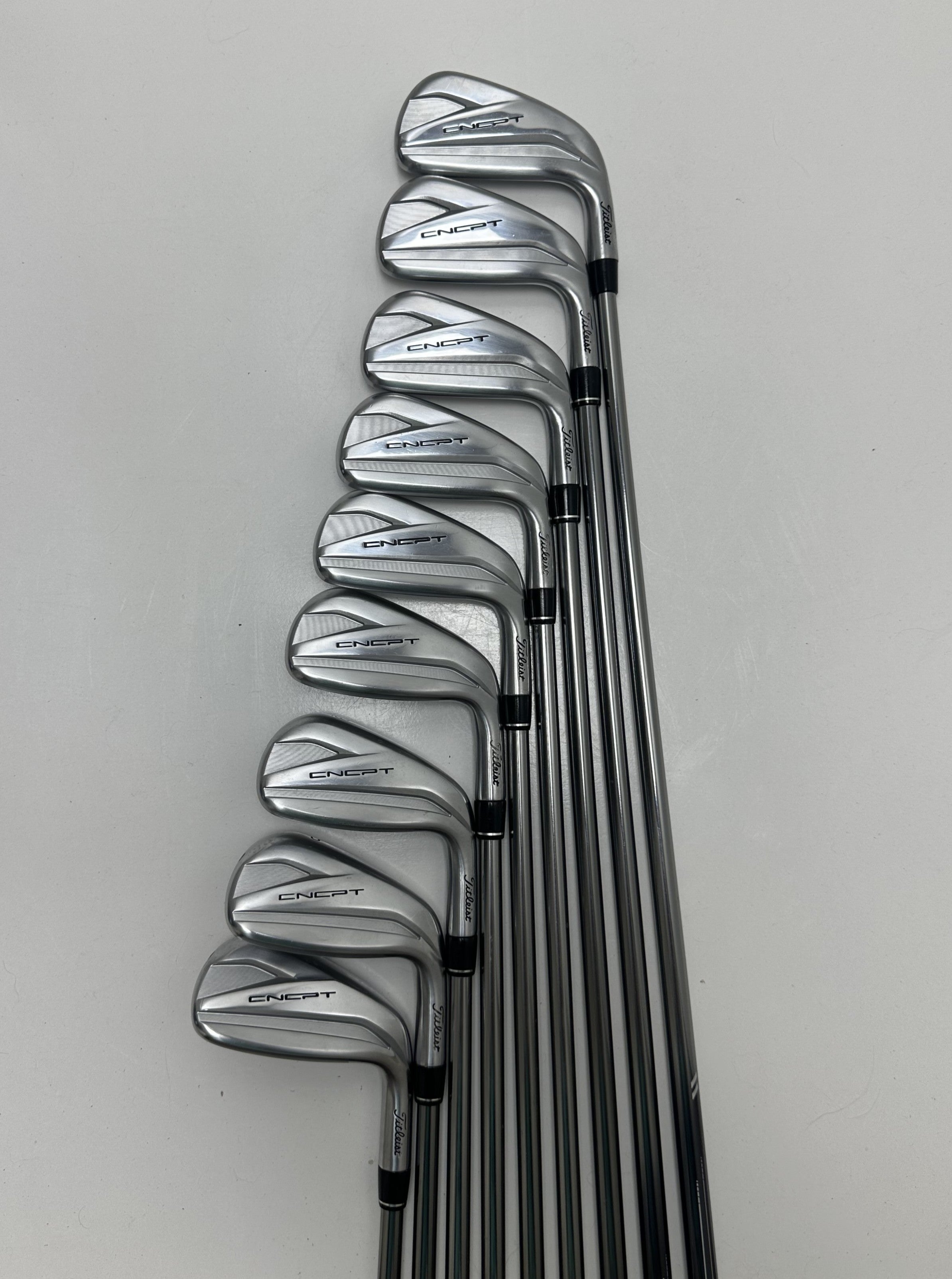RARE Titleist CNCPT Irons (3-PW+GW) / Mint Condition / Regular Flex