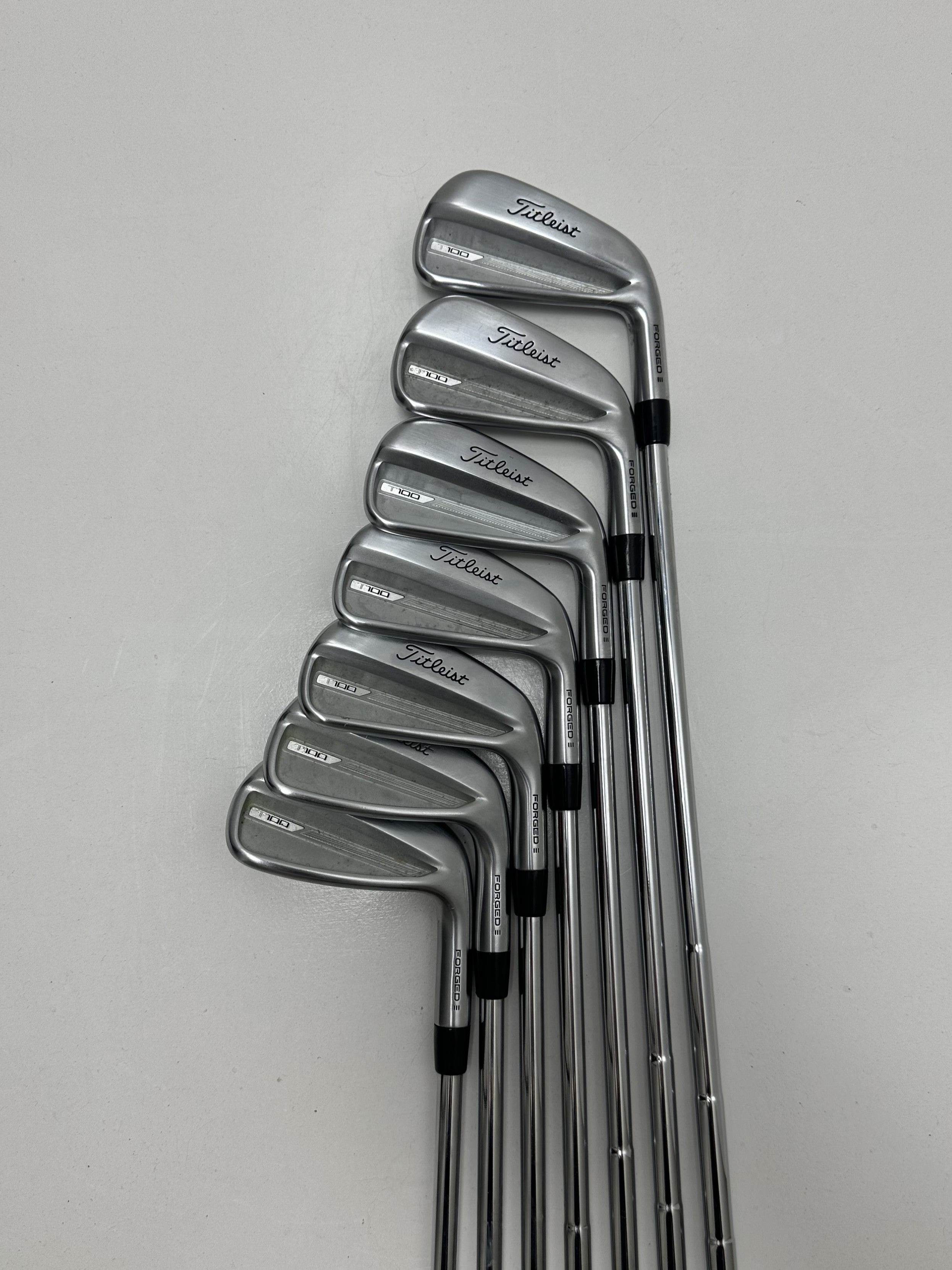 Titleist T100 Irons (3-9) / Great Condition / Stiff Flex