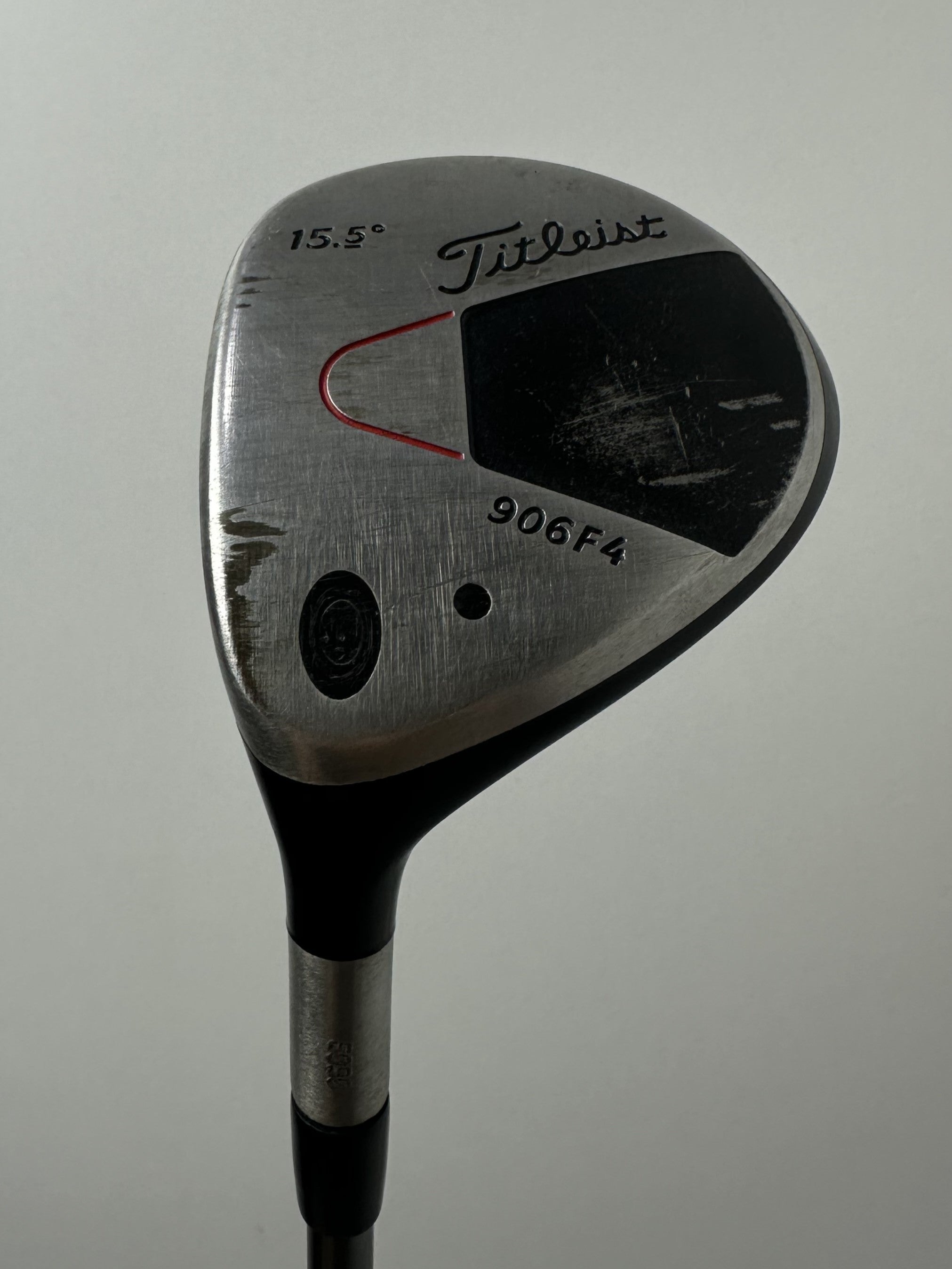 LH Titleist 906F4 #3 Wood / Good Condition / Stiff Flex