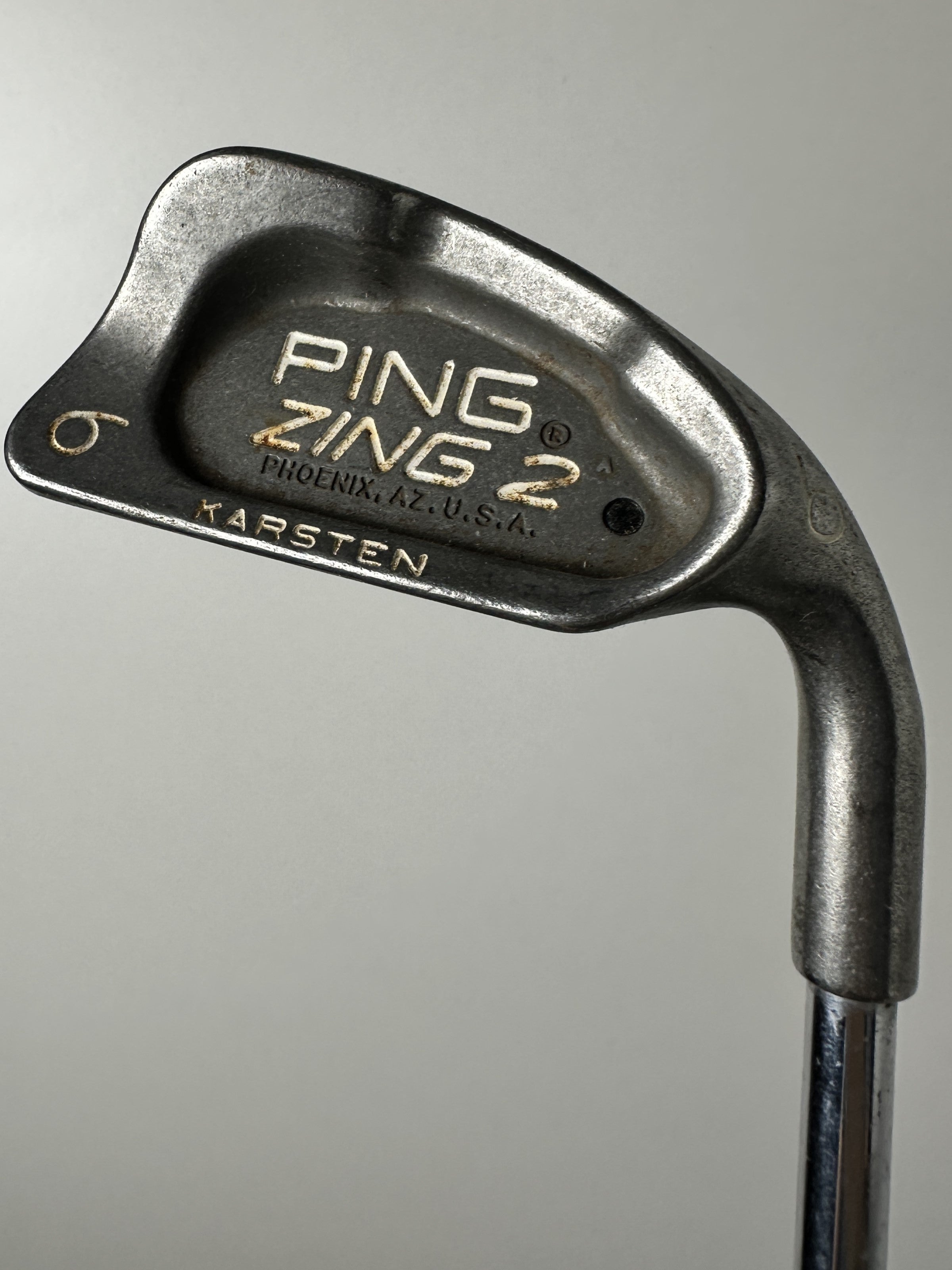RH PING ZING 2 #6 iron / OK Condition / Regular Flex