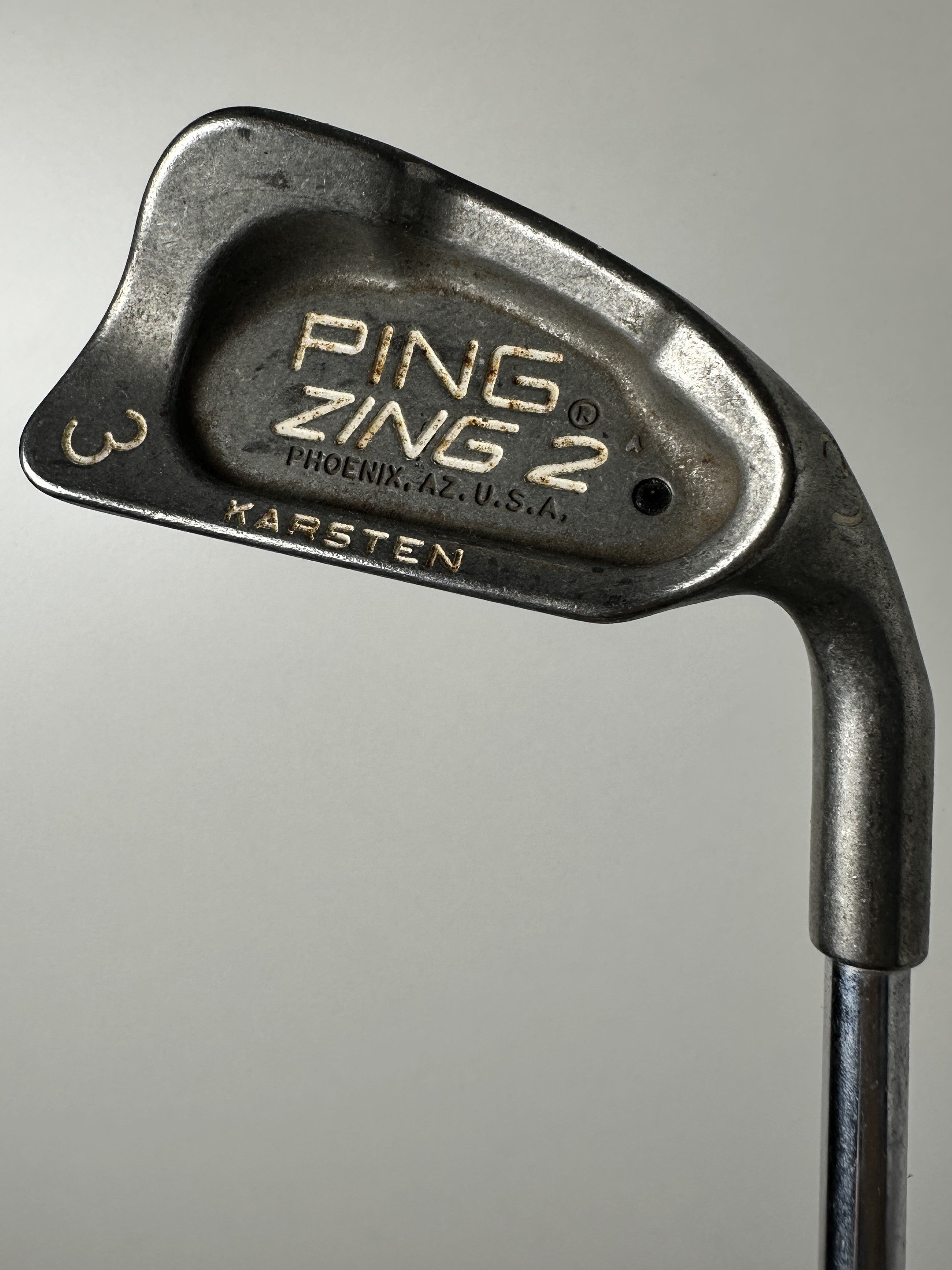 RH PING ZING 2 #3 iron / OK Condition / Regular Flex