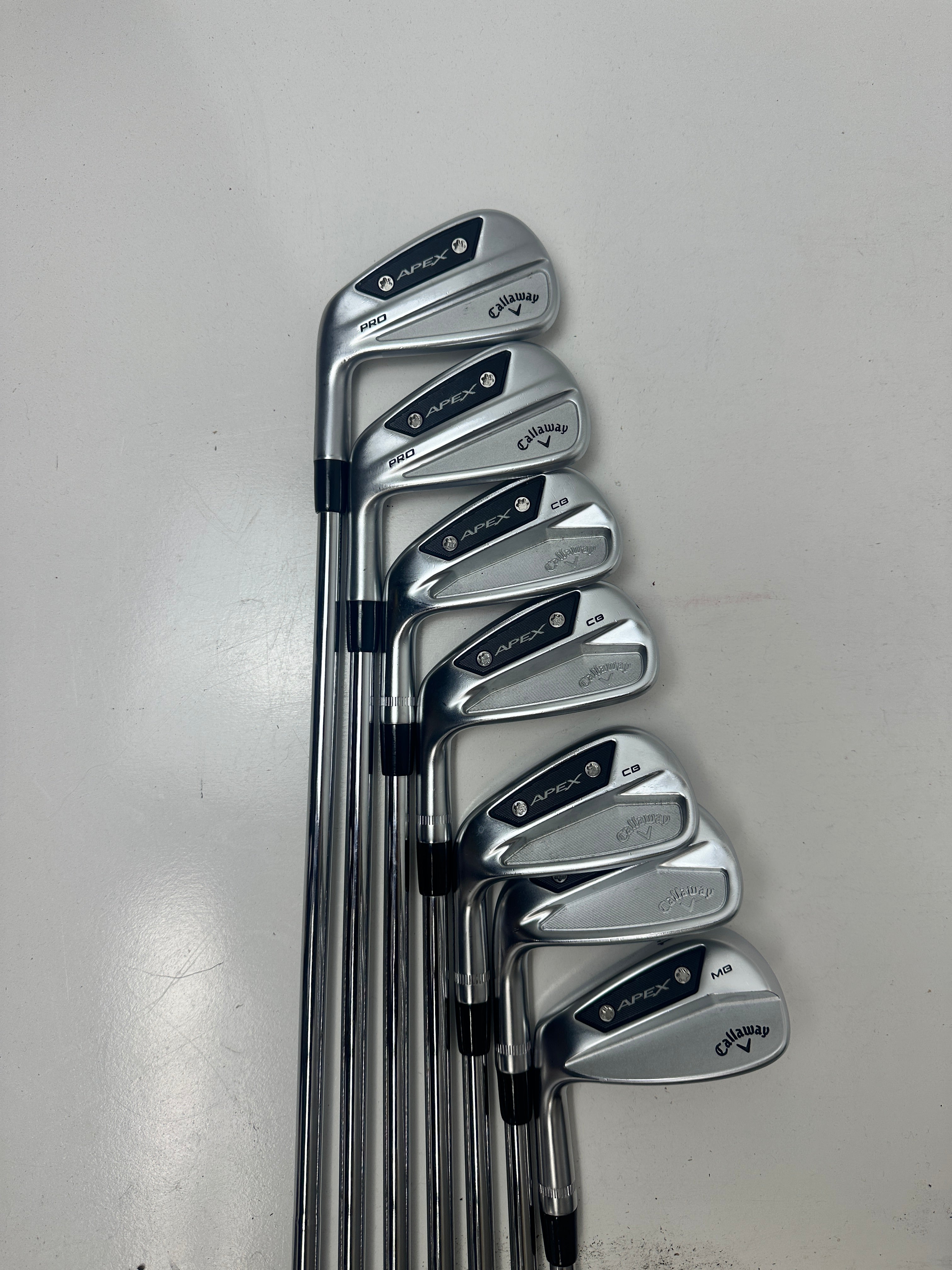 LH Callaway Apex Combo Irons (4-PW) / Great Condition / Regular Flex