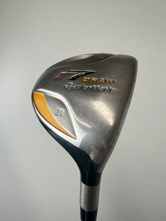 RH Taylormade R7 Draw Fairway Wood #3 / Good Condition / Regular Flex