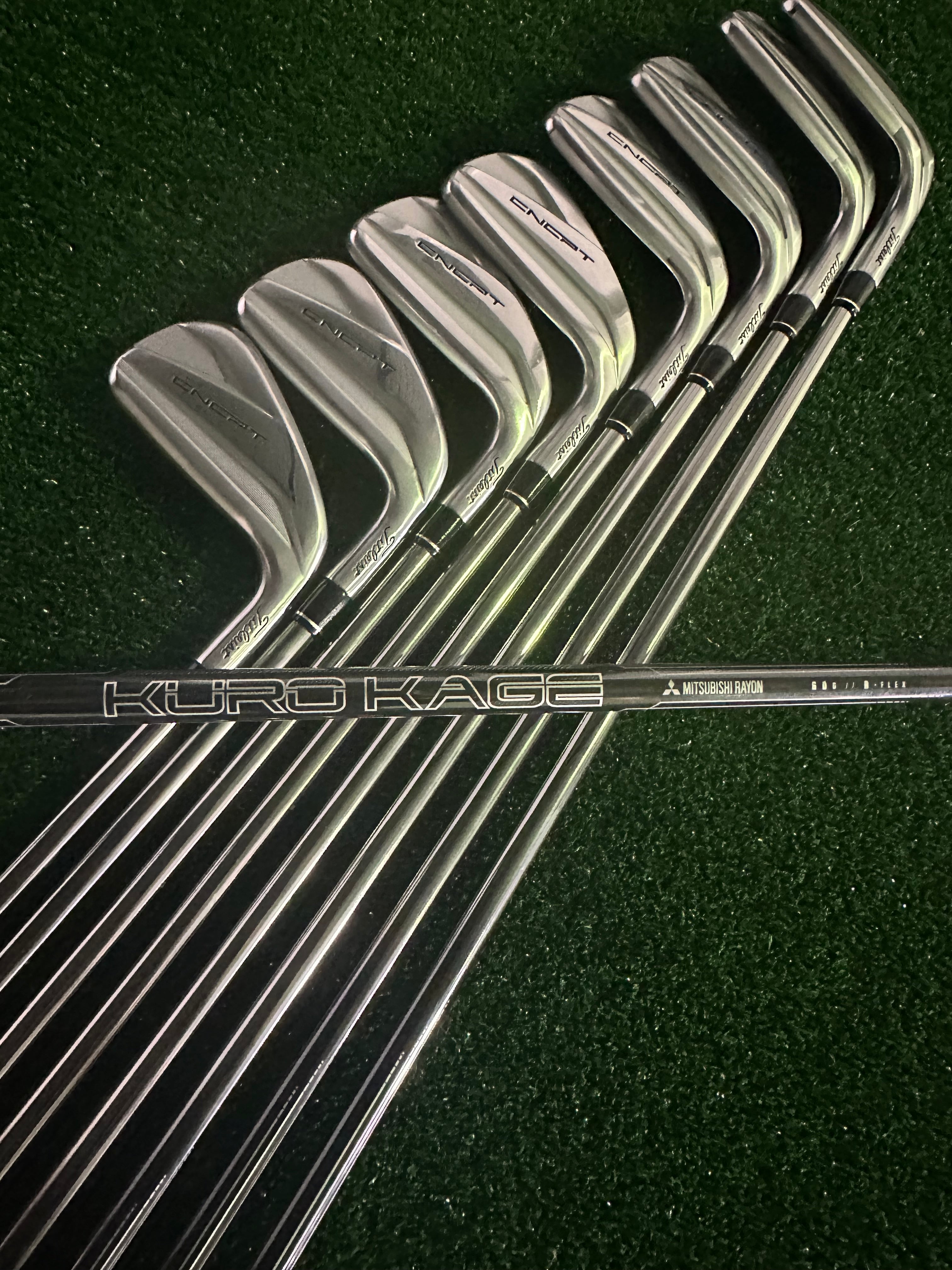 RARE Titleist CNCPT Irons (3-PW+GW) / Mint Condition / Regular Flex