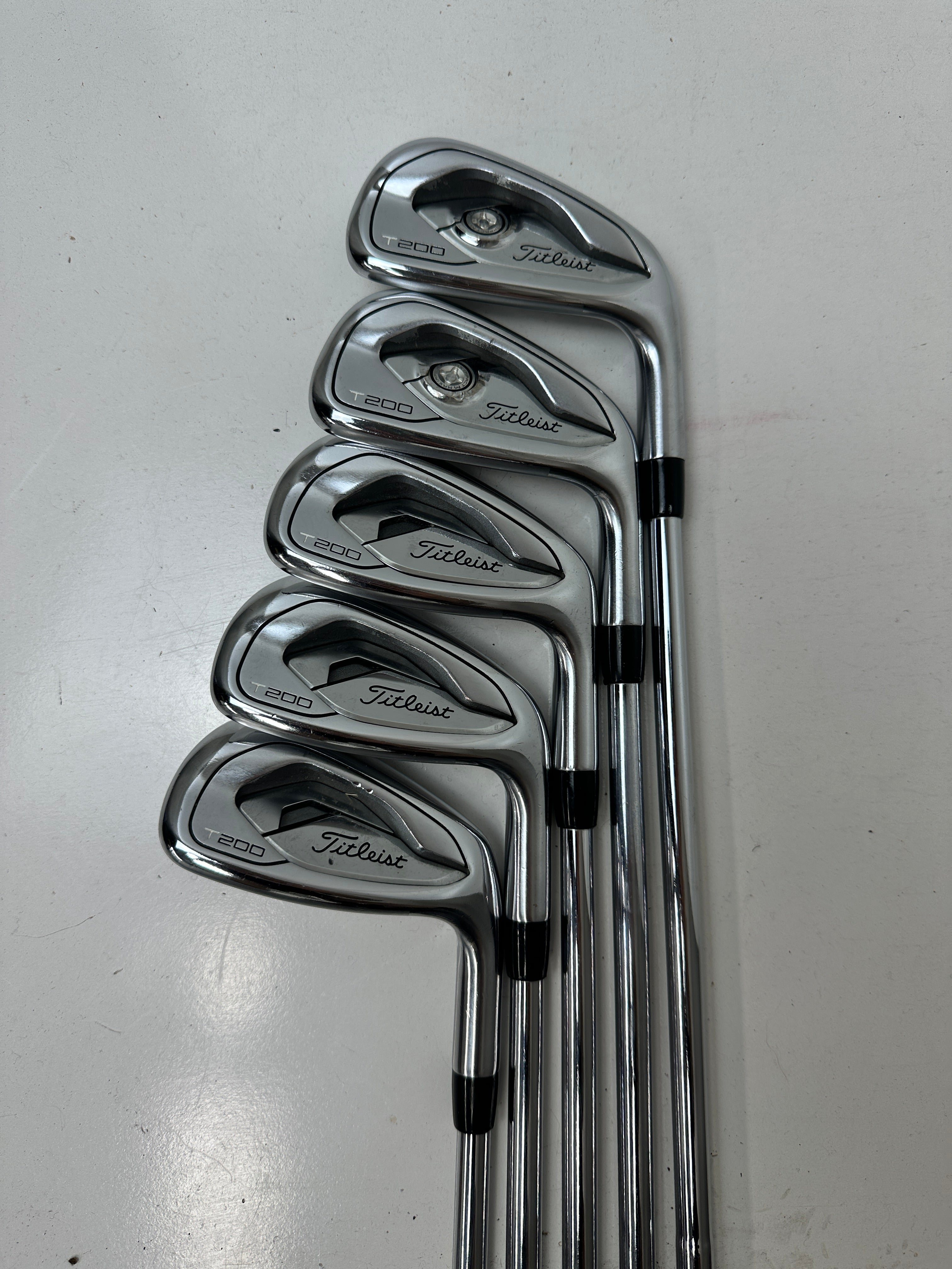 RH Titleist T200 Irons (6-PW) / Good Condition / Stiff Flex