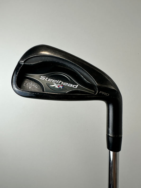 RH Callaway Steelhead XR Pro Irons (5-PW) / Good Condition / Stiff Flex