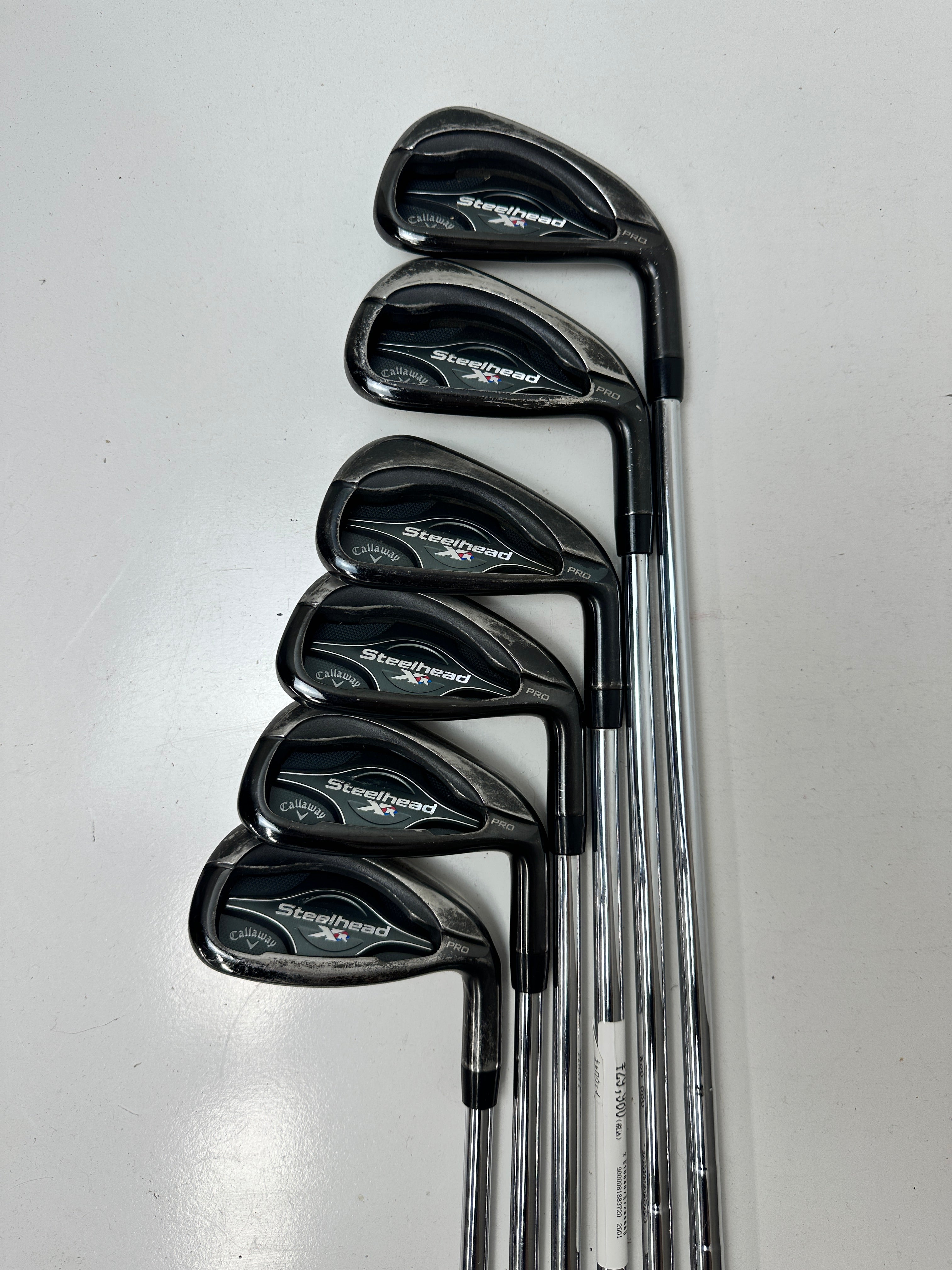 RH Callaway Steelhead XR Pro Irons (5-PW) / Good Condition / Stiff Flex