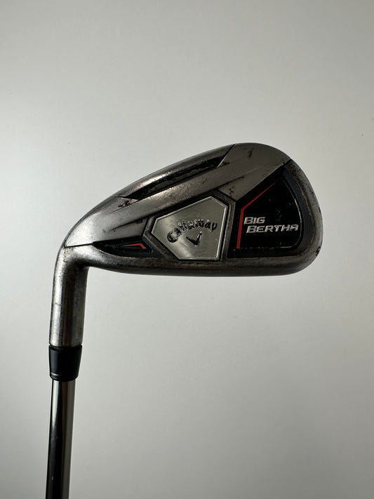 LH Callaway Big Bertha Irons (5-SW) / OK Condition / Regular Flex