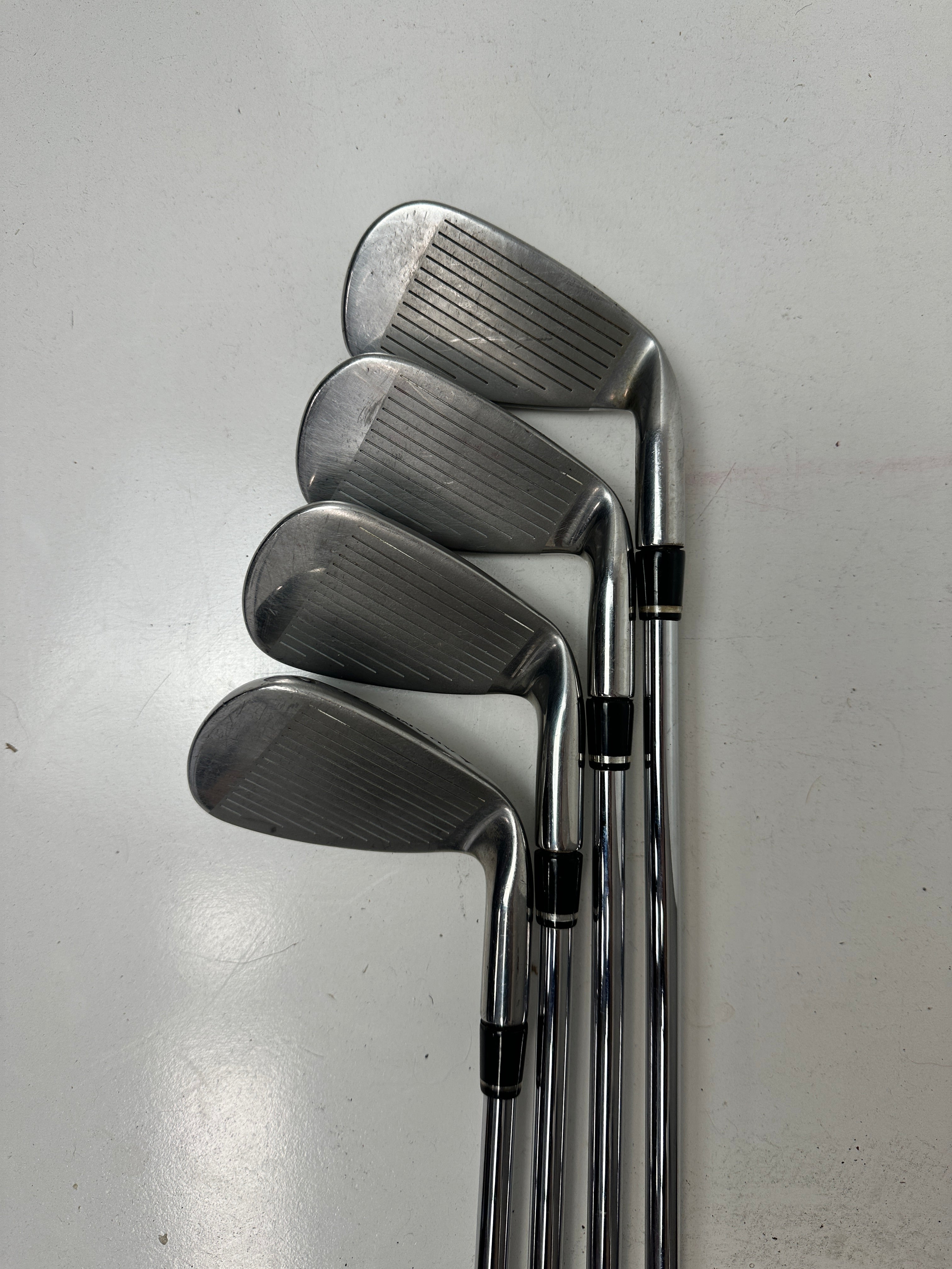 LH Adams IDEA a12 OS Irons (7-PW) / Good Condition / Stiff Flex