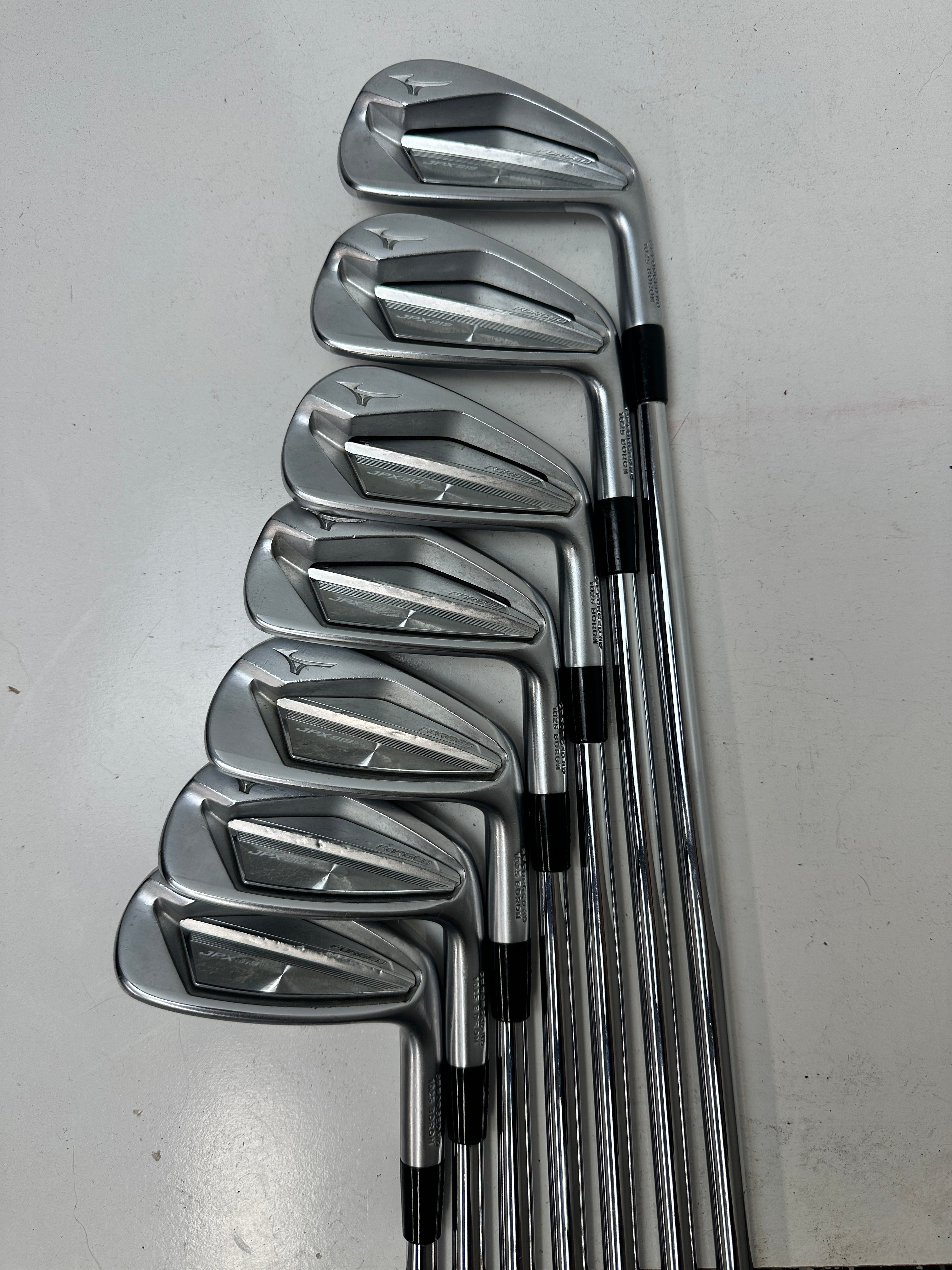 RH Mizuno JPX919 Forged Irons (4-PW) / Good Condition / Regular Flex