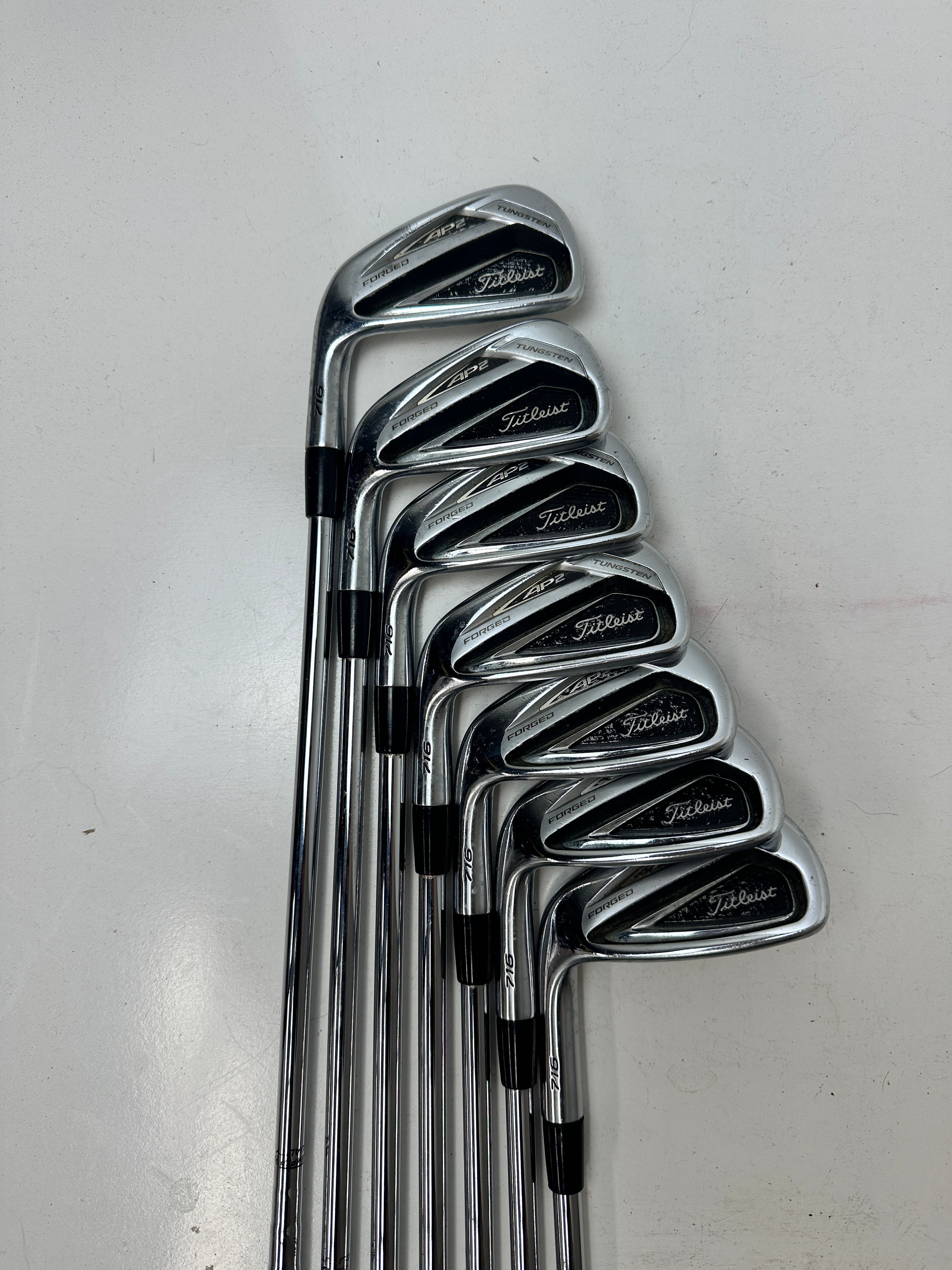 LH Titleist 716 AP2 Irons (4-PW) / Good Condition / Stiff Flex