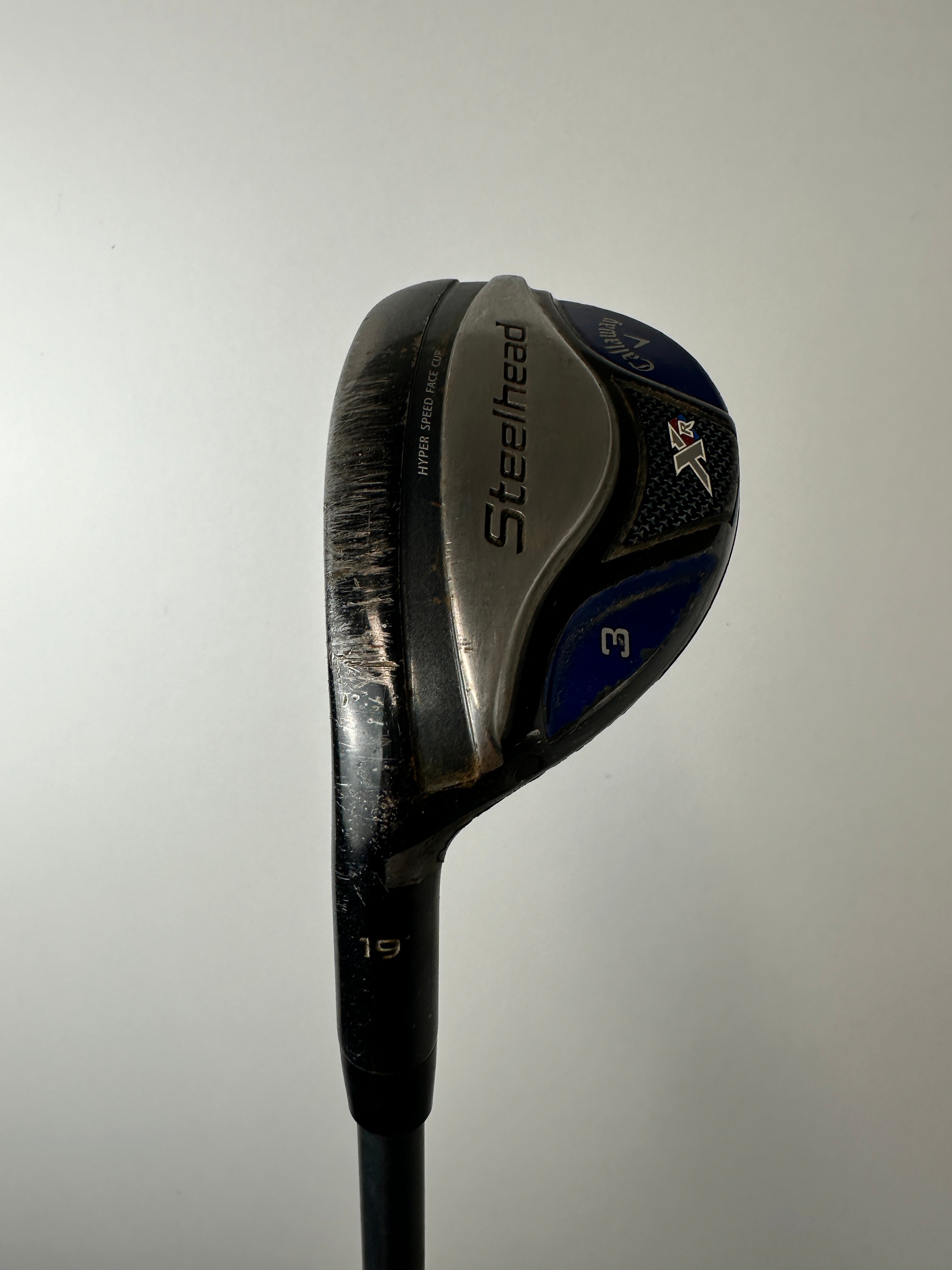 LH Callaway Steelhead XR Hybrid #3 / OK Condition / Regular Flex