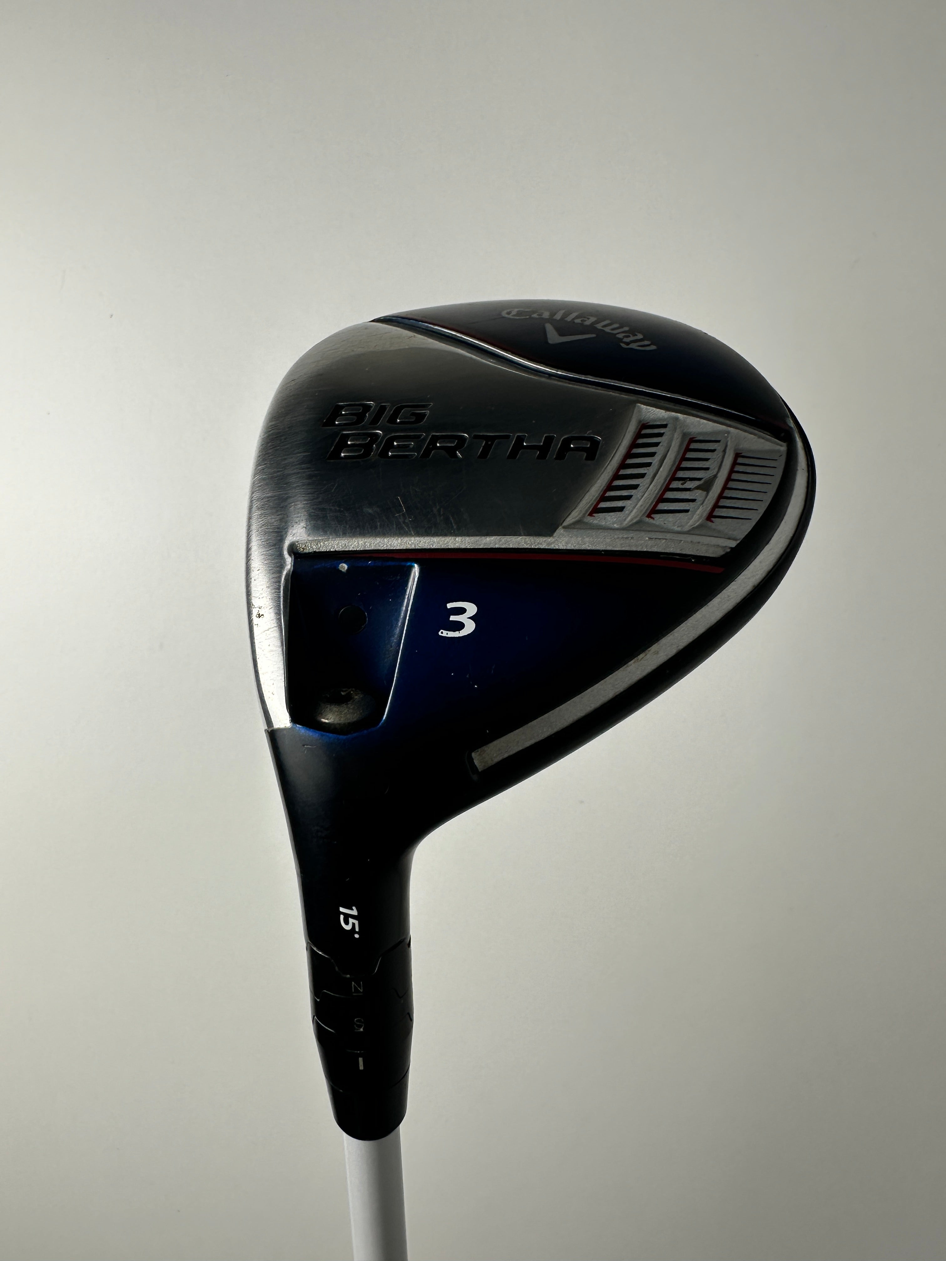 LH Callaway Big Bertha Fairway Wood #3 / Good Condition / Regular Flex