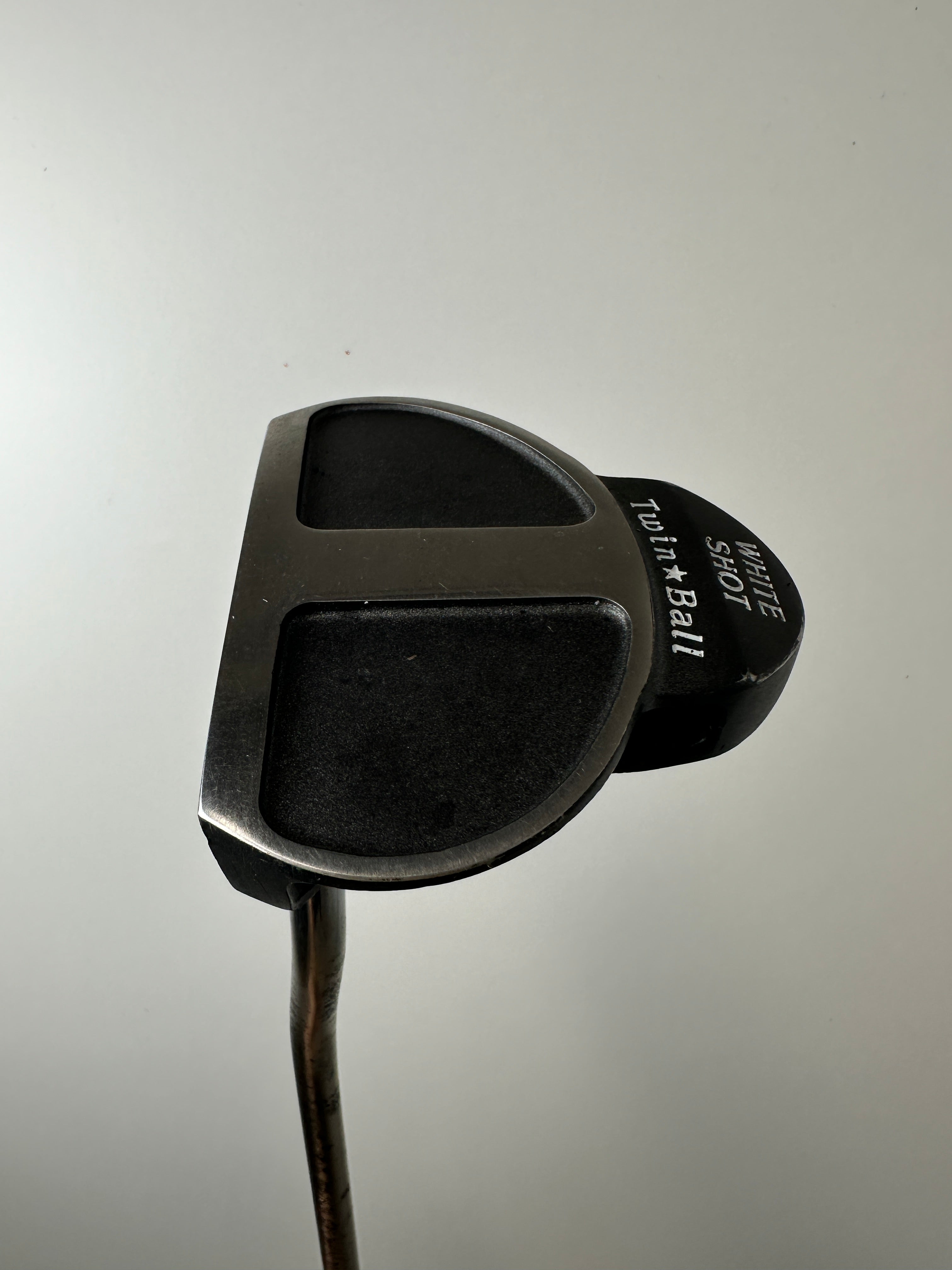 LH White Shot 2 Ball Putter  / OK Condition / 35