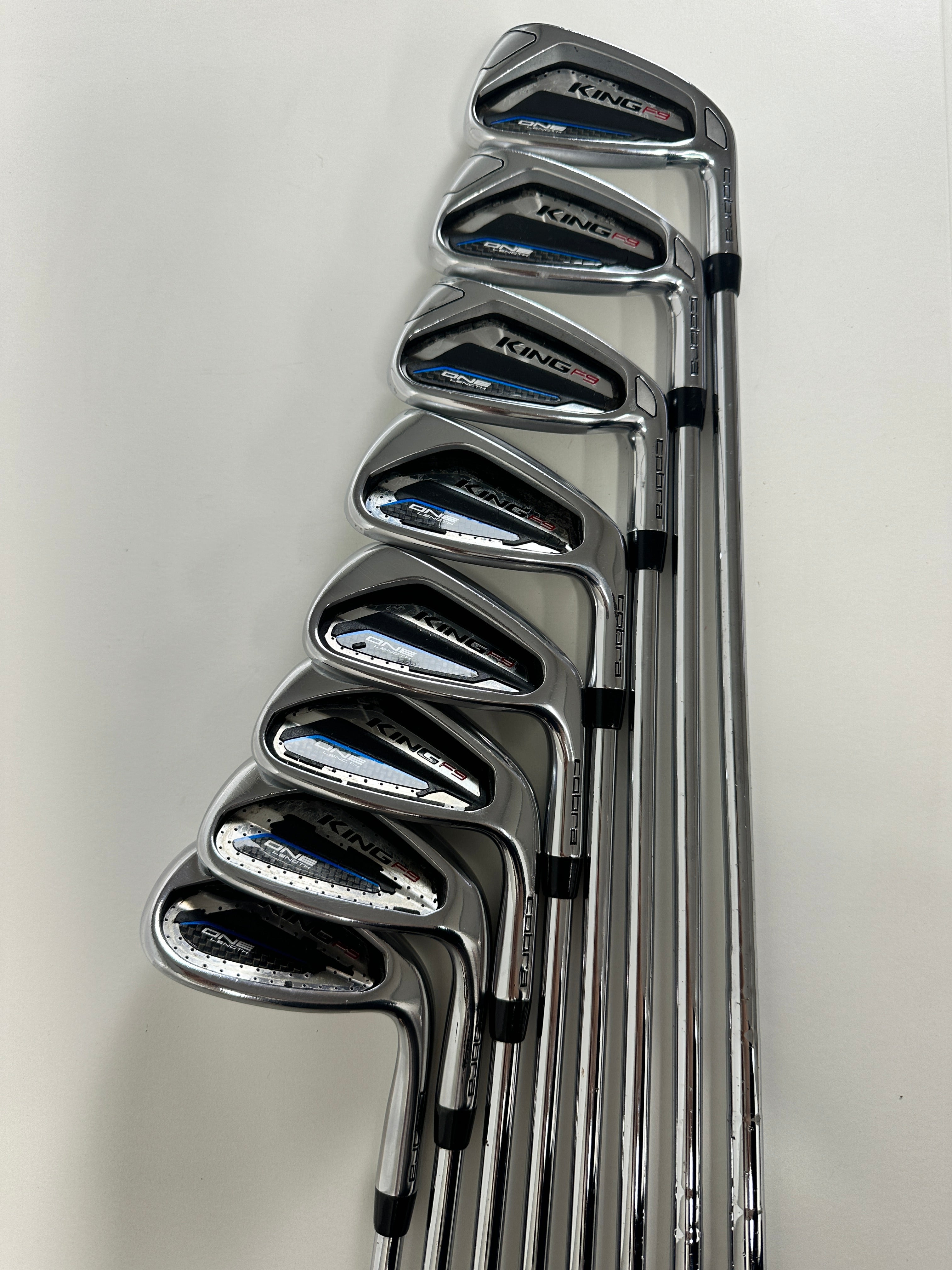 RH Cobra KING F9 One Length Irons (5-SW)